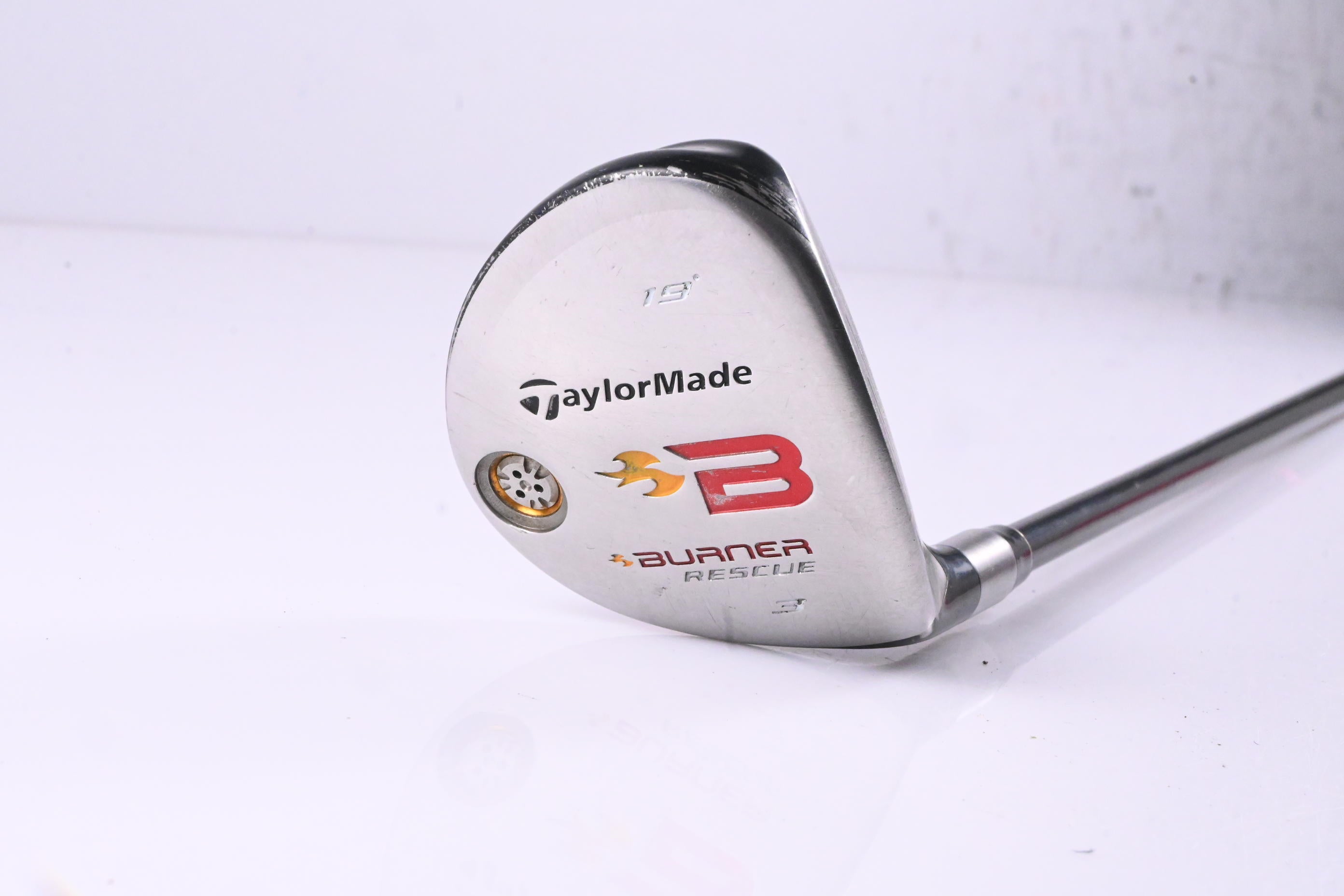 Taylormade Burner 2008 #3 Hybrid / 19 Degree / Regular Flex Burner REAX 60 Shaft