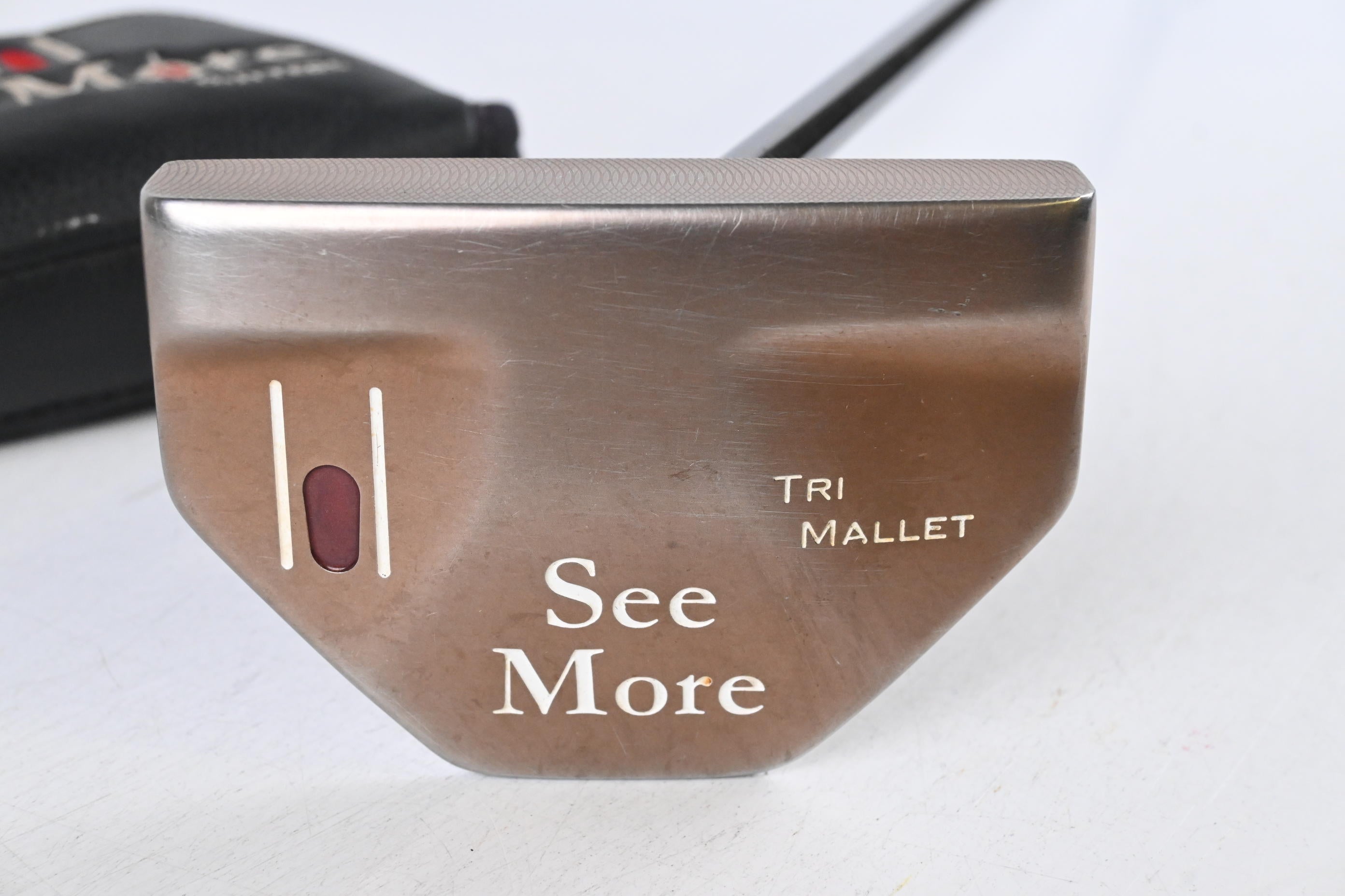 Seemore Tri Mallet Copper Putter / 34 Inch