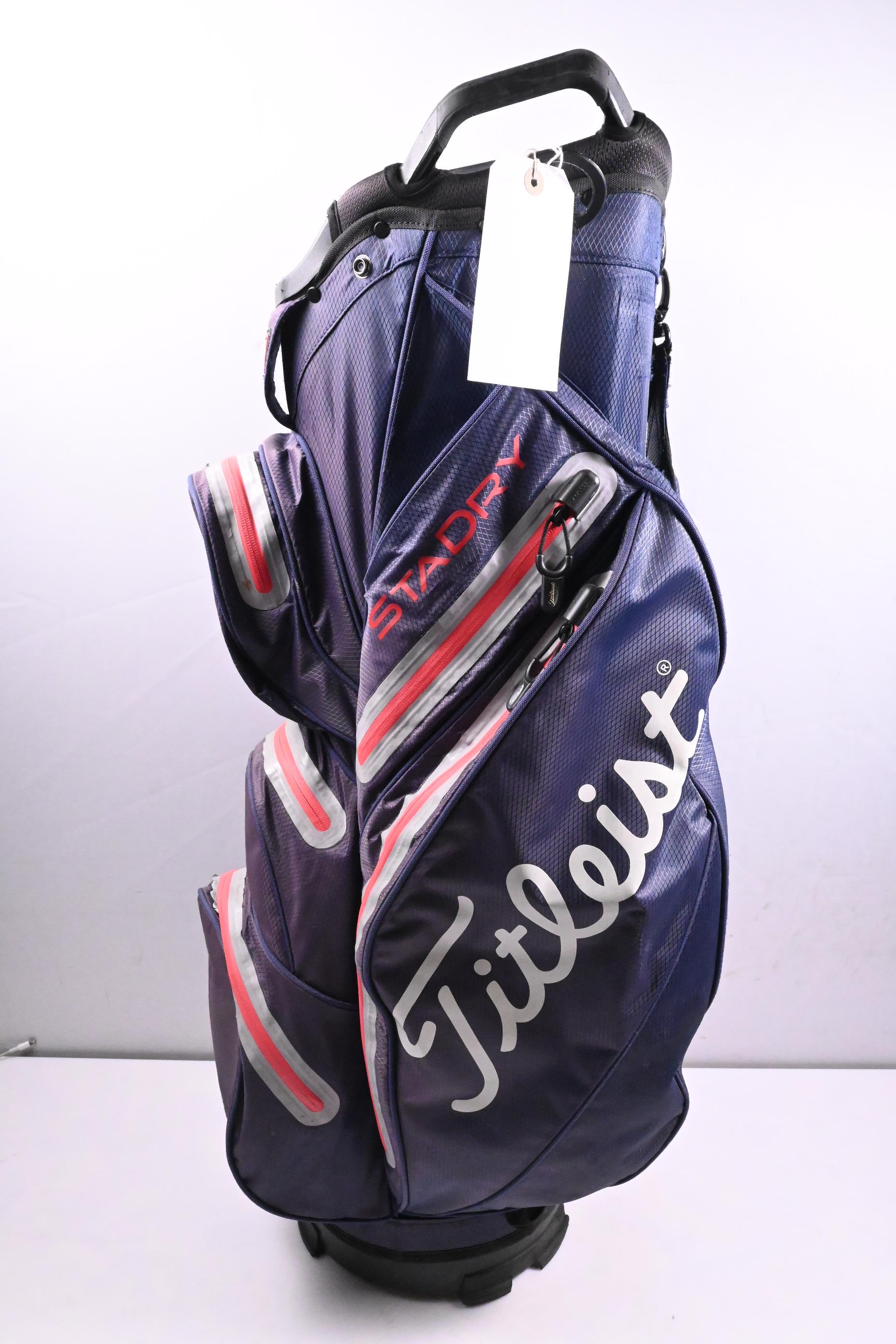 Titleist StaDry Cart Bag / 14-Way Divider / Blue, Red