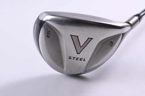 Taylormade V-Steel #3 Wood / 15 Degree / Regular Flex Callaway Shaft