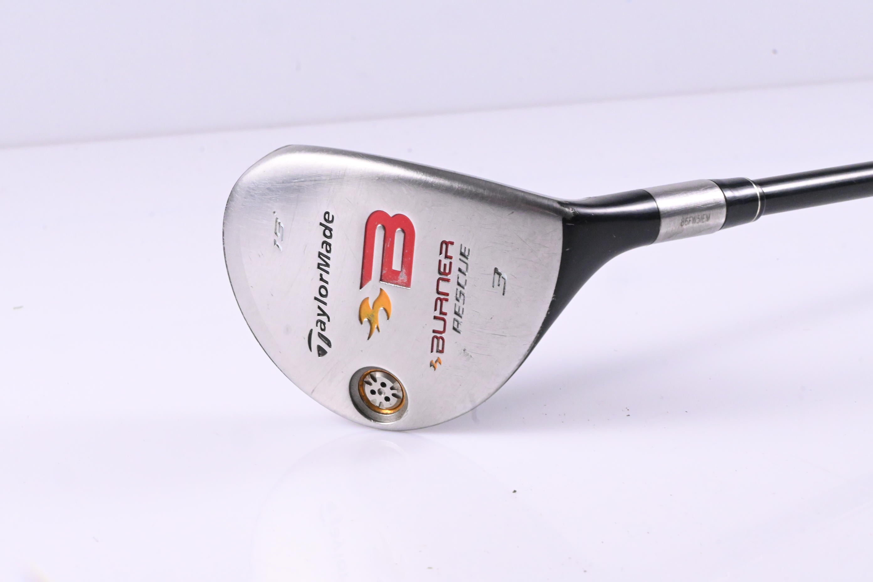 Taylormade Burner 2008 #3 Hybrid / 19 Degree / Regular Flex Burner REAX 60 Shaft