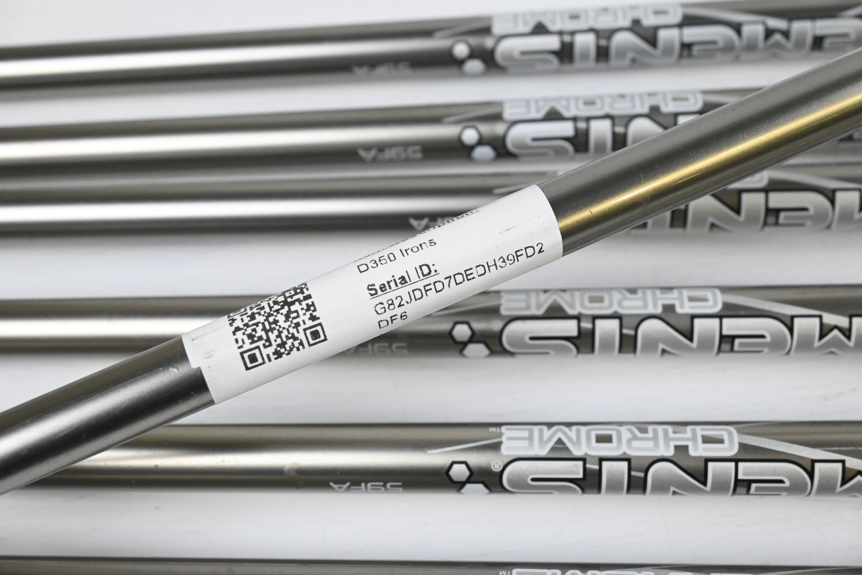 Wilson D350 Irons / 5-PW+SW / Senior Flex Elements Chrome 59FA Shafts