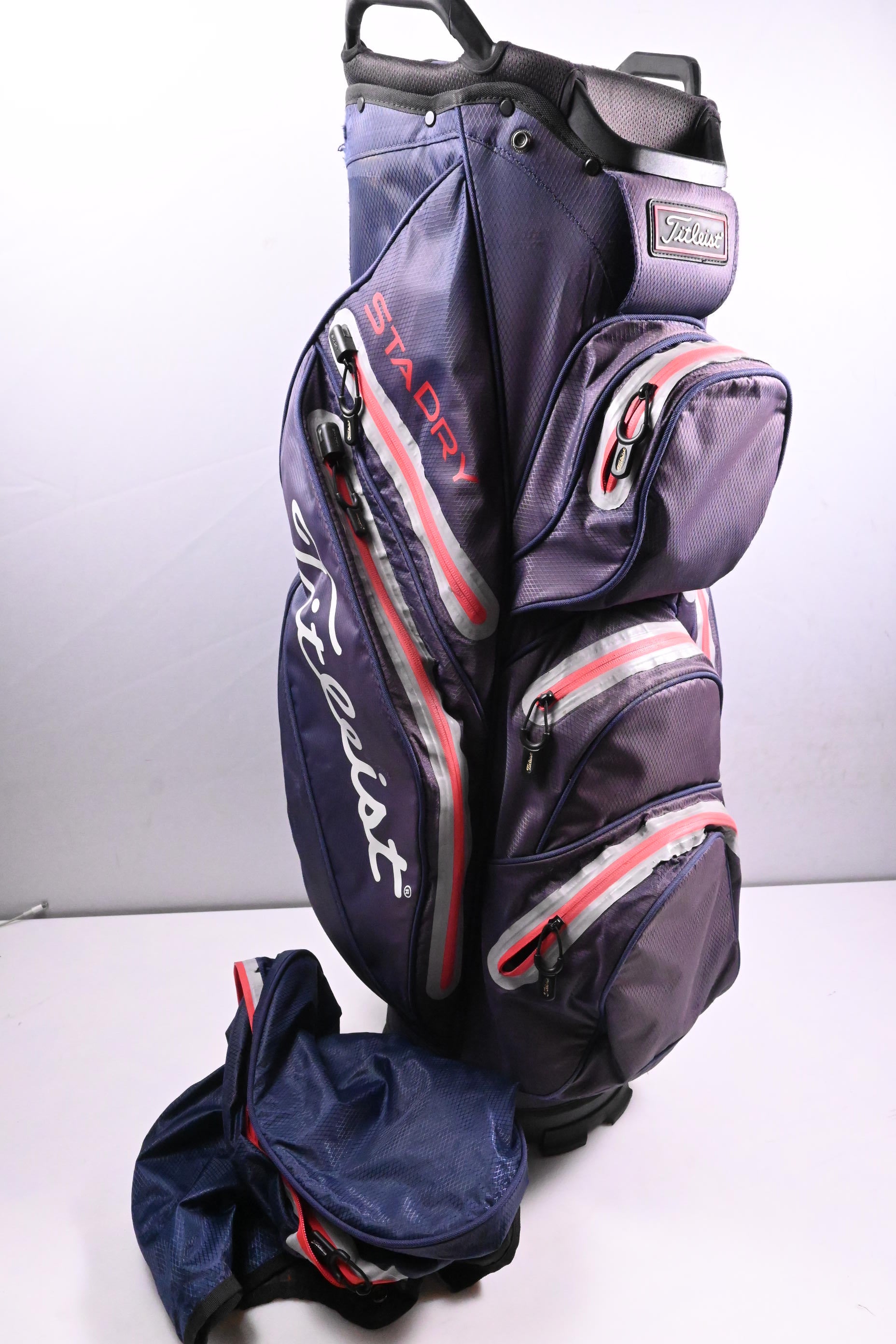 Titleist StaDry Cart Bag / 14-Way Divider / Blue, Red