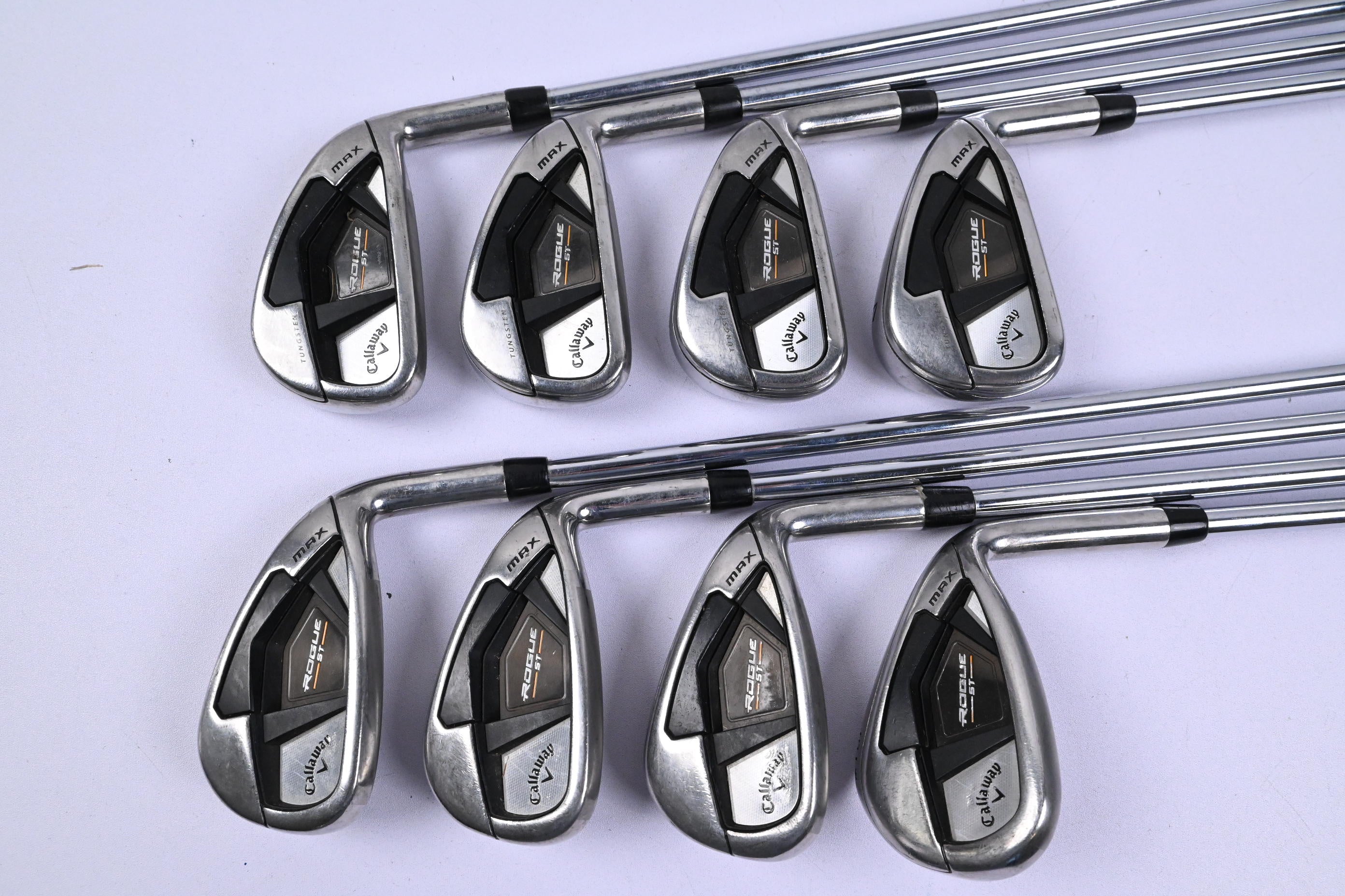 Callaway Rogue ST Max Irons / 4-PW+SW / Regular Flex Elevate MPH 95 Shafts