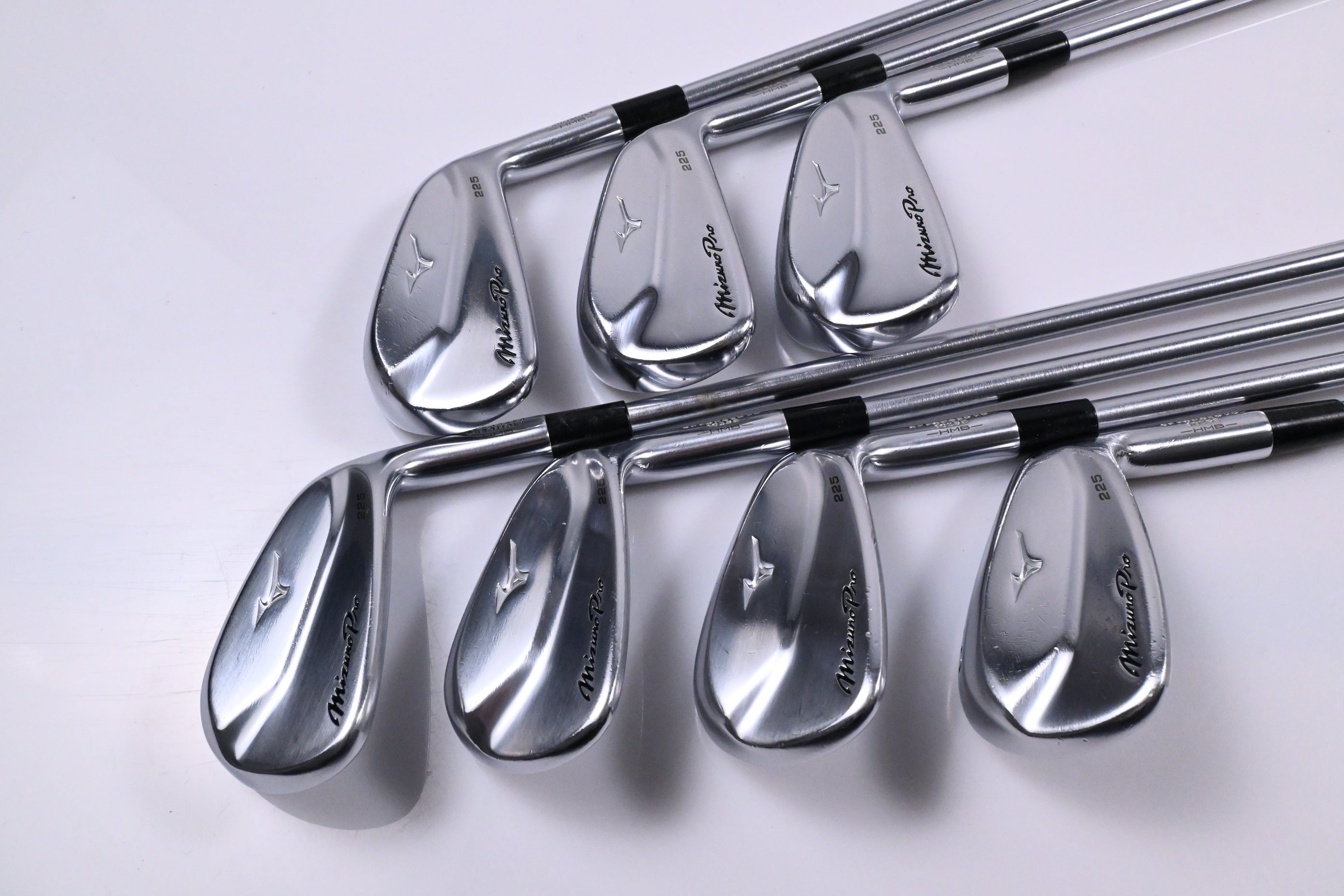 Mizuno Pro 225 Irons / 5-PW+GW / Regular Plus Flex Project X IO 105 Shafts