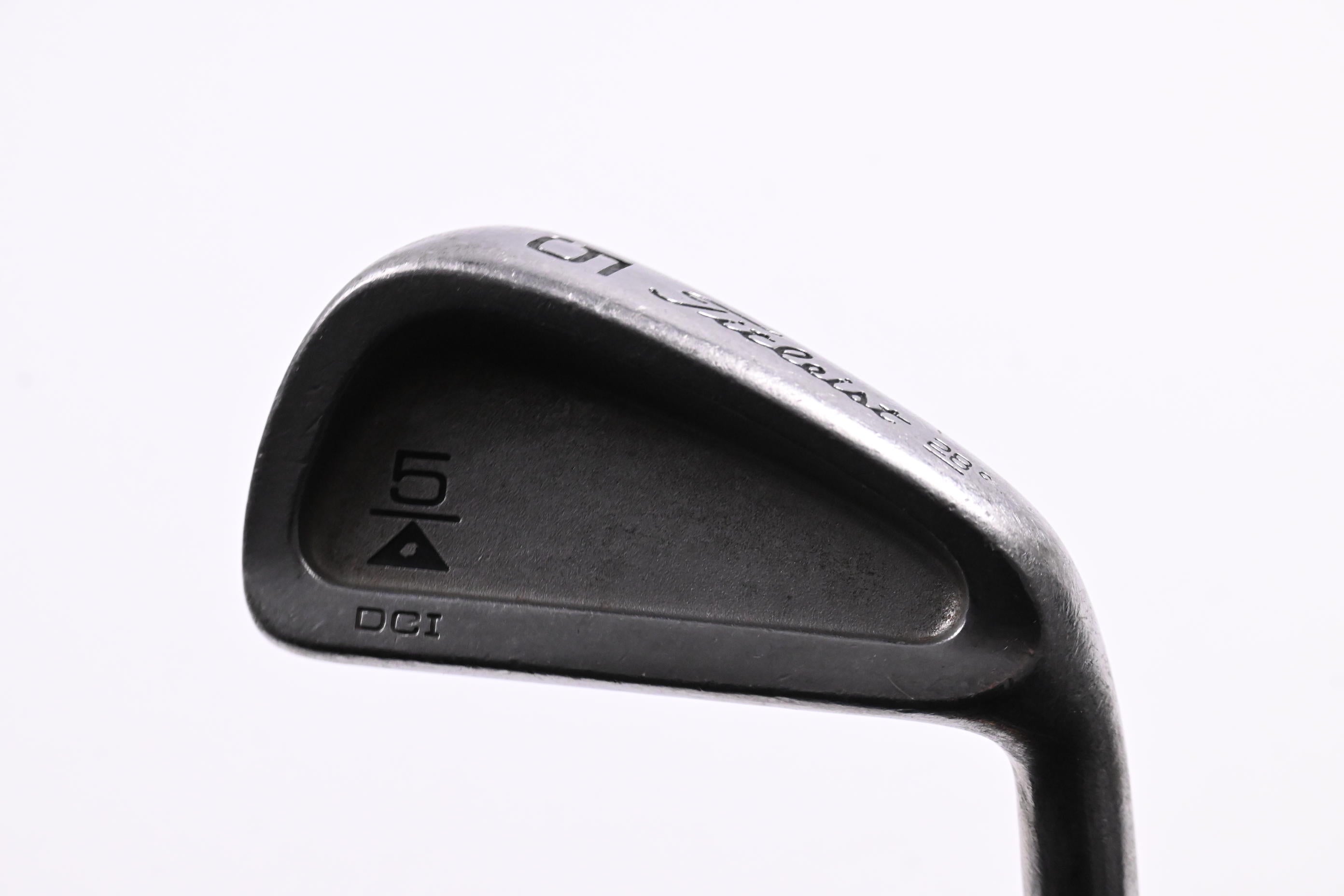 Titleist DCI Black #5 Iron / 28 Degree / Regular Flex Titleist Steel Shaft