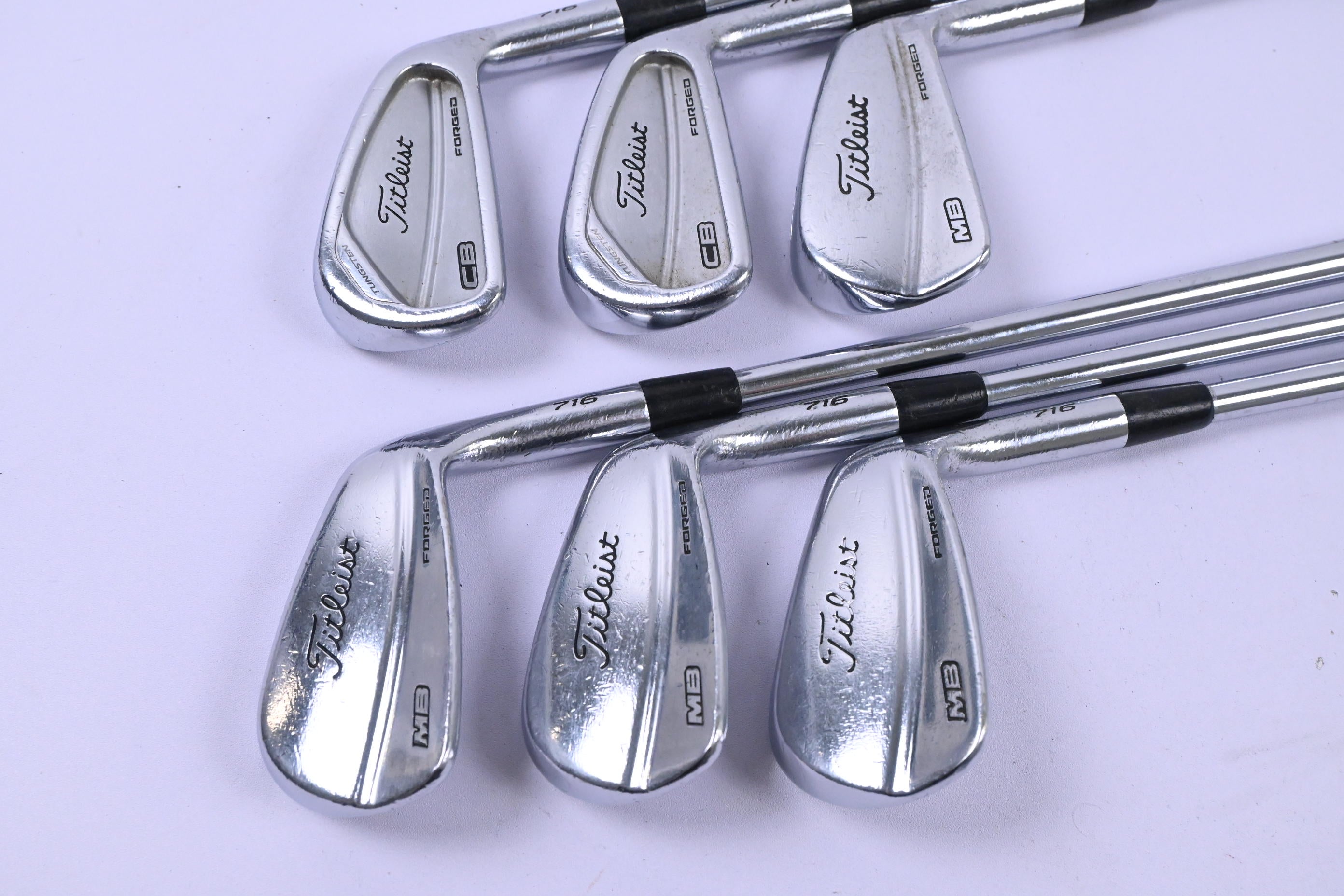 Titleist 716 MB/CB Combo Irons / 5-PW / X-Flex Project X Rifle Shafts