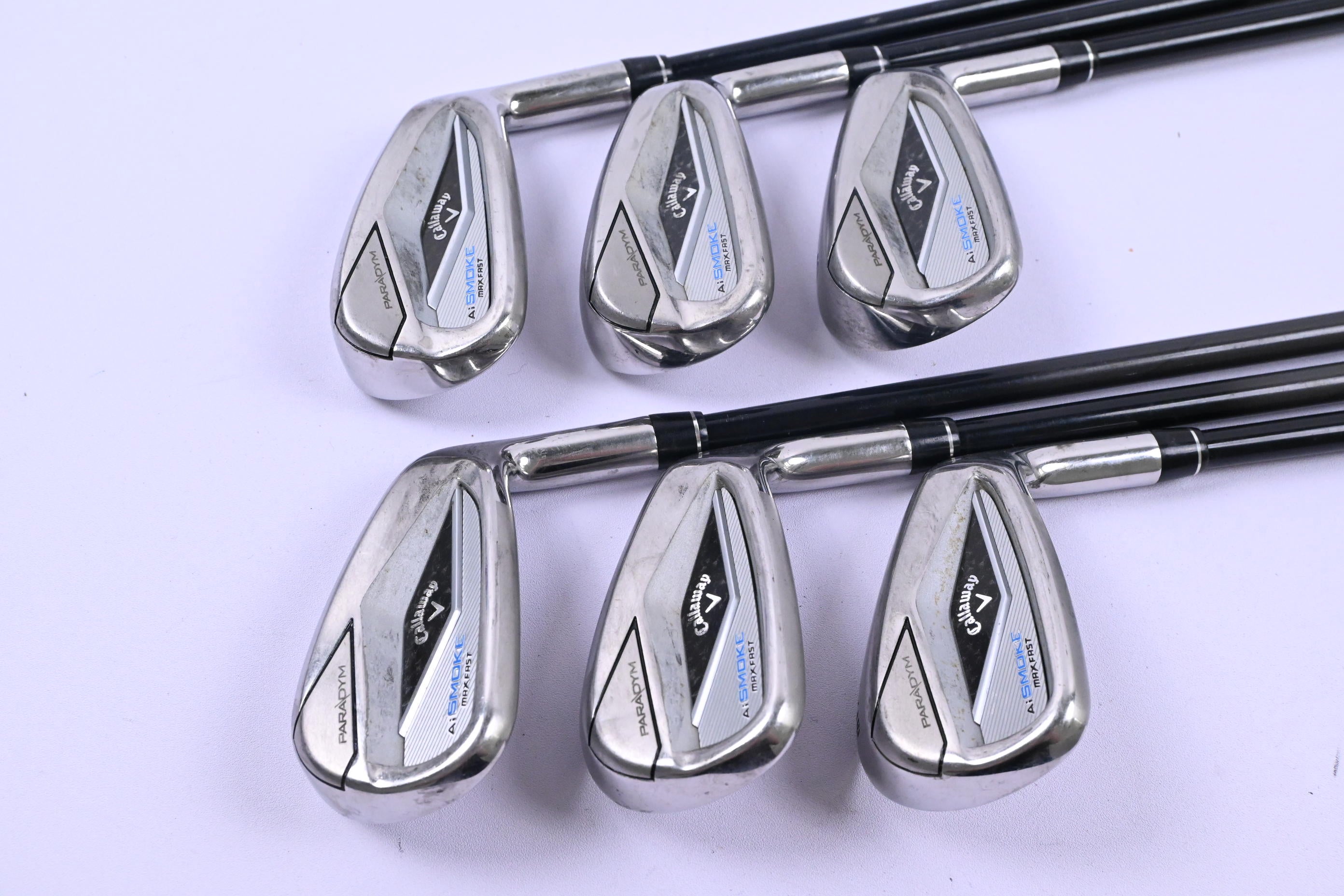 Callaway Paradym Ai Smoke Max Fast Irons / 6-PW+GW / Senior Flex Tensei Blue 40