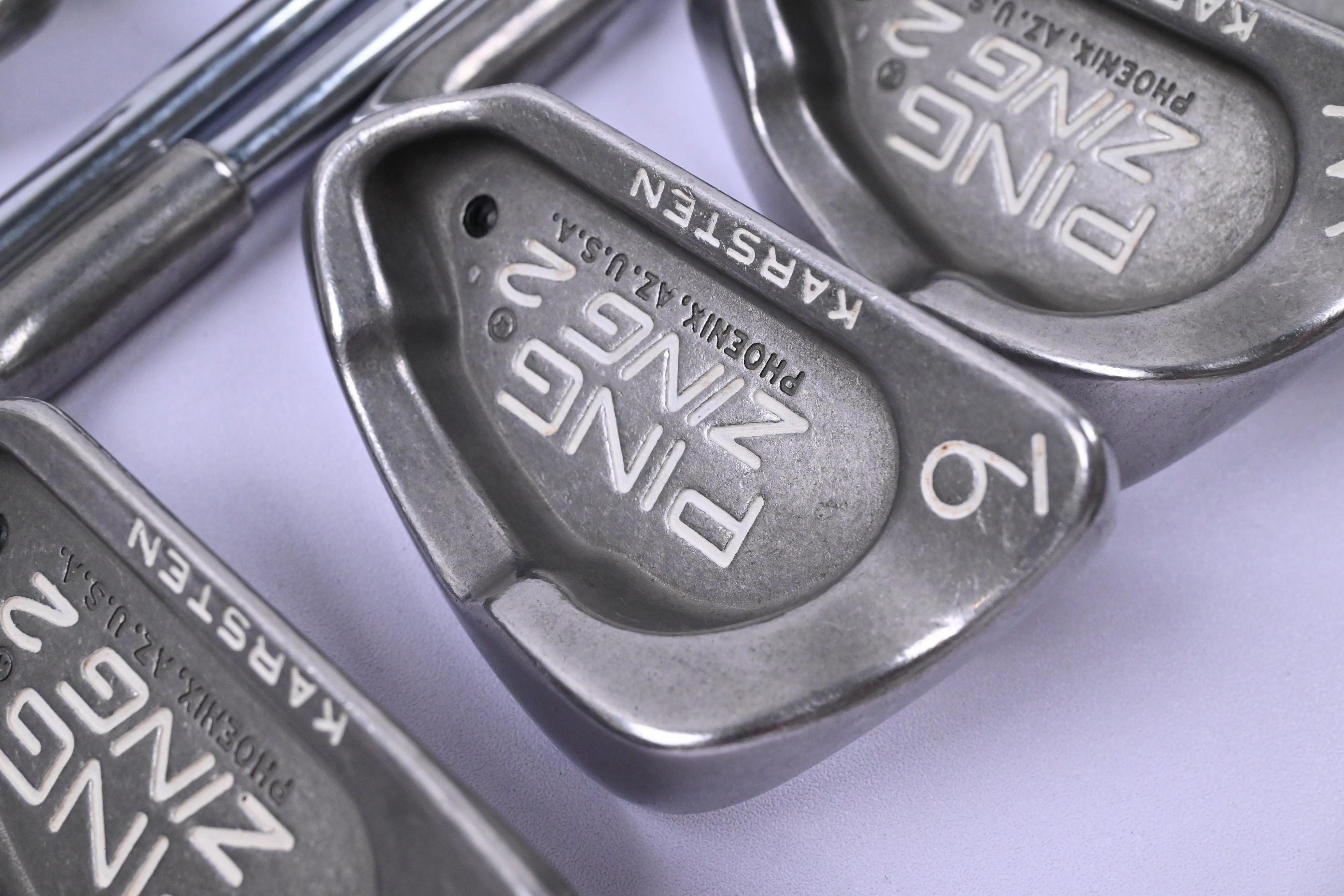 Ping Zing 2 Irons / 3-PW+SW / Black Dot / Stiff Flex Ping JZ Shafts