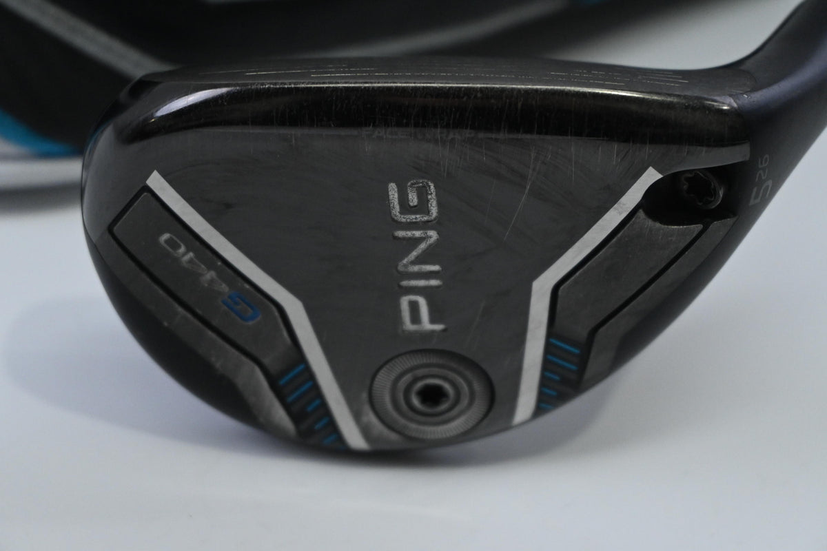 Ping G440 #5 Hybrid / 26 Degree / Stiff Flex Ping Alta CB Blue 70