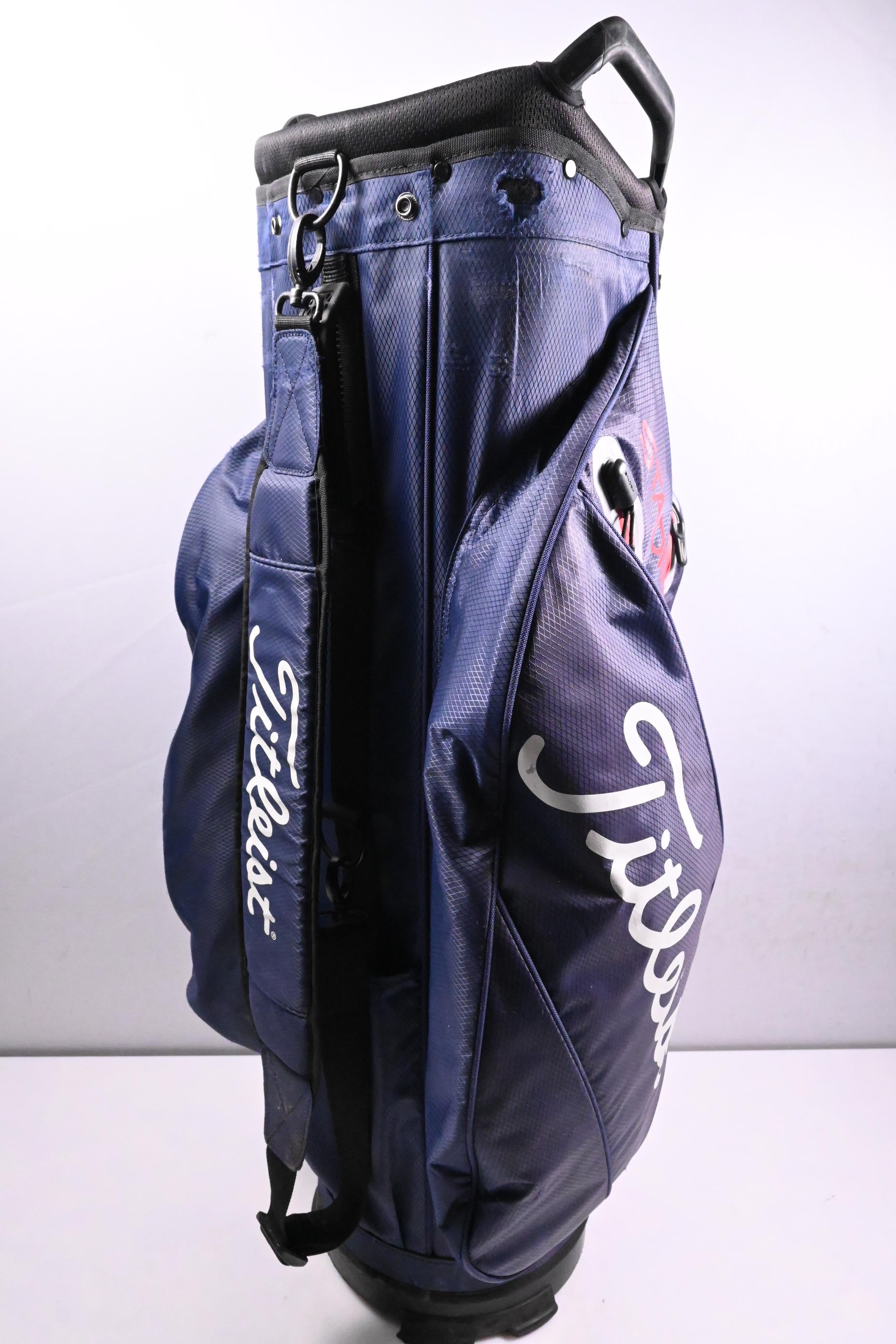 Titleist StaDry Cart Bag / 14-Way Divider / Blue, Red