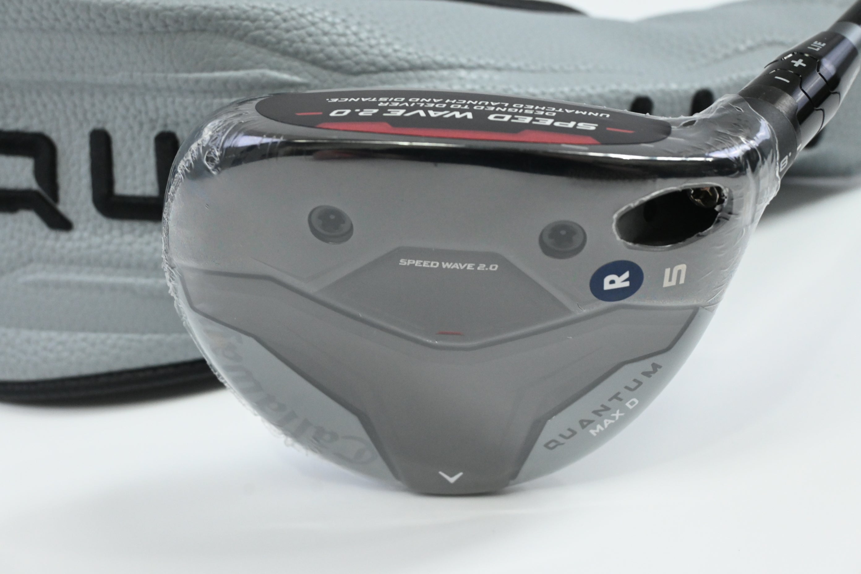 Callaway Quantum Max D #5 Wood / 18 Degree / Regular Flex Denali Frost Silver 60