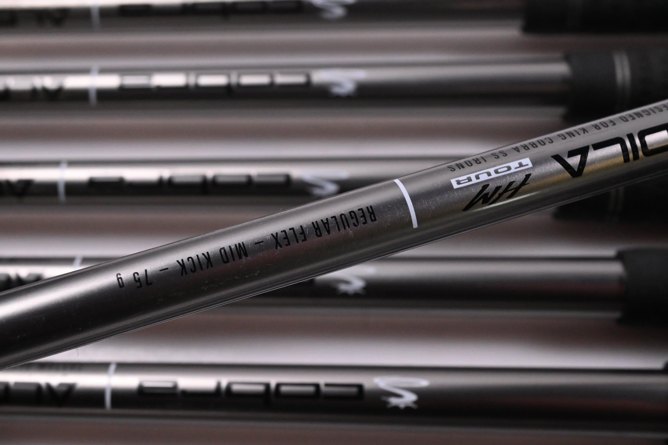 Left Hand King Cobra SS Irons / 3-PW+SW / Regular Flex Aldila HM Tour 75 Shafts