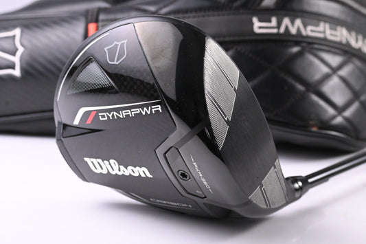 Wilson DYNAPWR 2025 Carbon Driver / 9 Degree / Stiff Flex HZRDUS Smoke Red 50