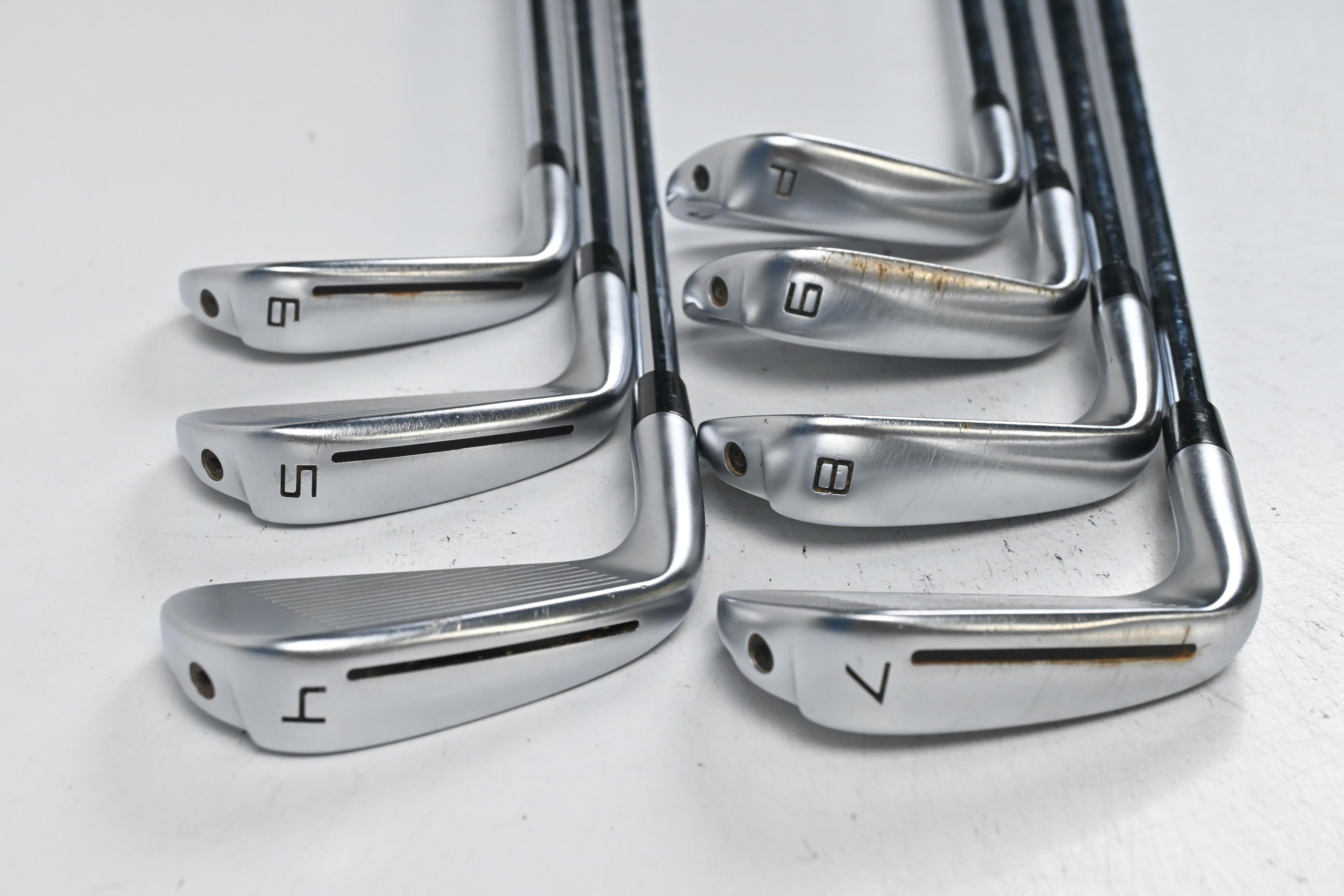 Taylormade P790 2021 Irons / 4-PW / Stiff Flex N.S.Pro Modus3 Tour 105 Shafts