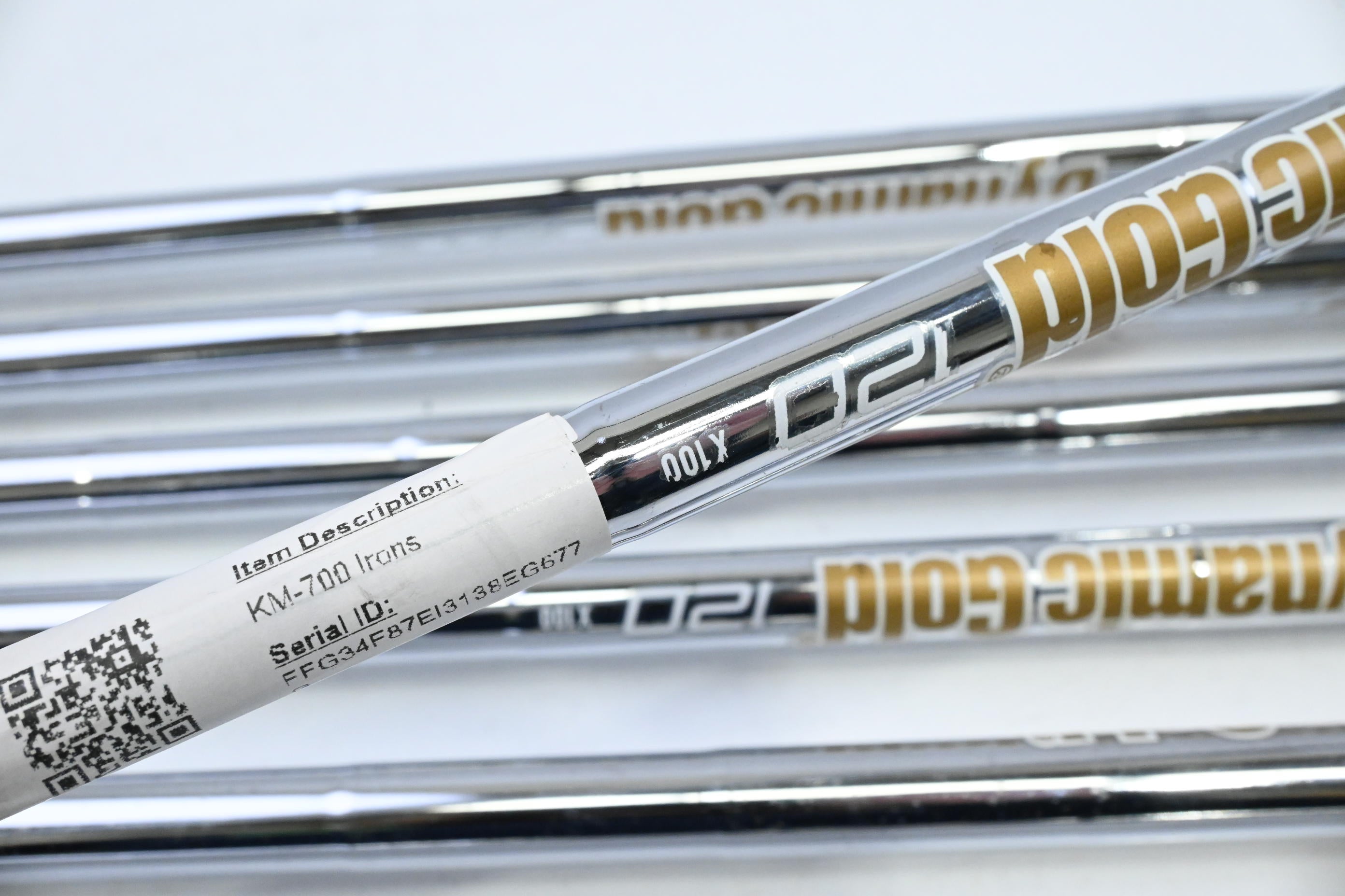 Miura KM-700 Irons / 4-PW / X-Flex Dynamic Gold 120 X100 Shafts