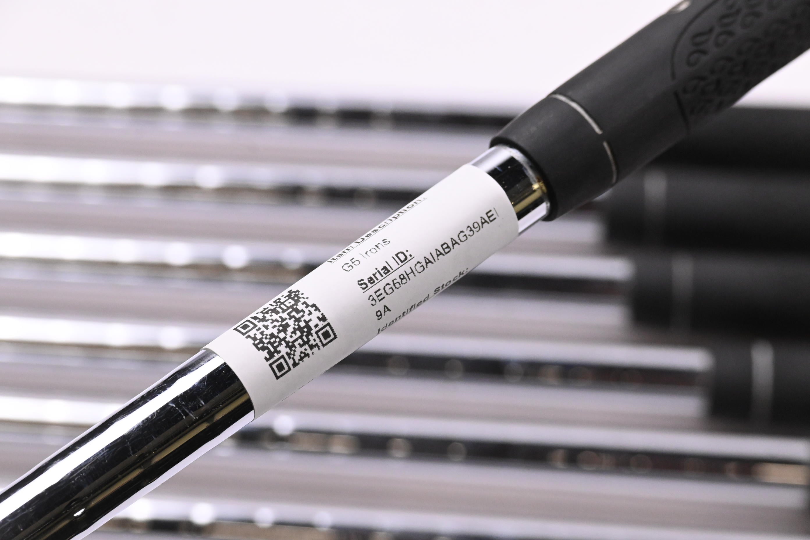 Ping G5 Irons / 4-PW / Black Dot / Stiff Flex Ping Shafts
