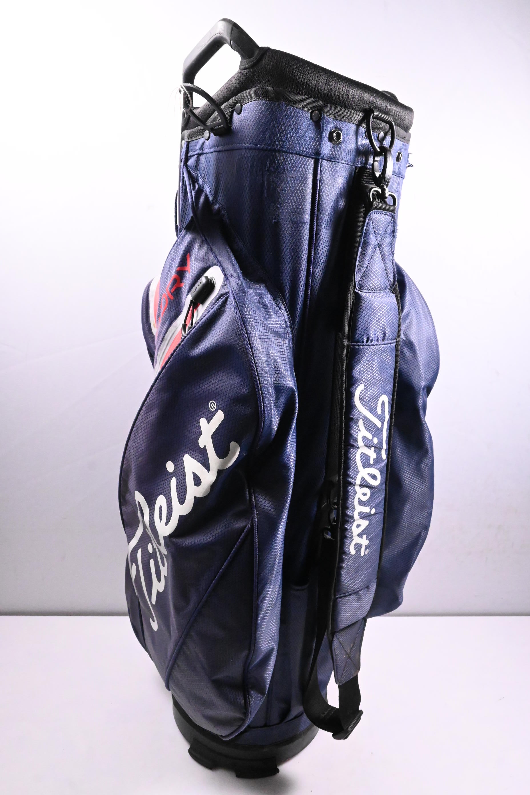 Titleist StaDry Cart Bag / 14-Way Divider / Blue, Red