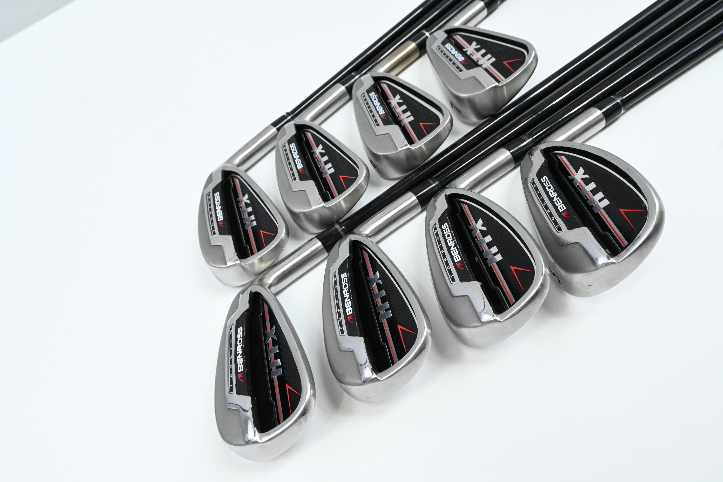 Benross HTX Irons / 4-PW+SW / Regular Flex Kuro Kage Black 70 Shafts