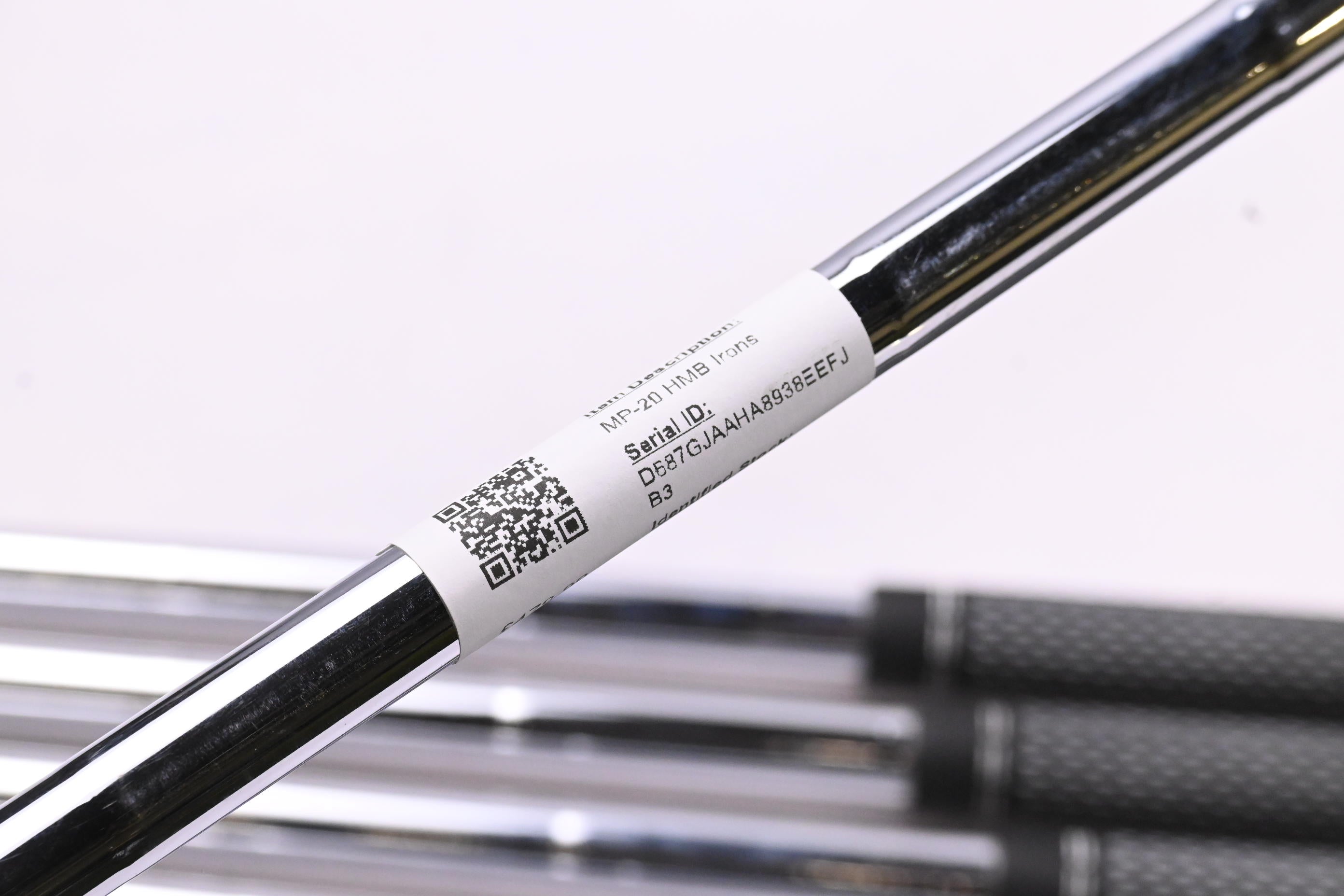 Mizuno MP-20 MMC Irons / 4-PW / Stiff Flex Steel Shafts