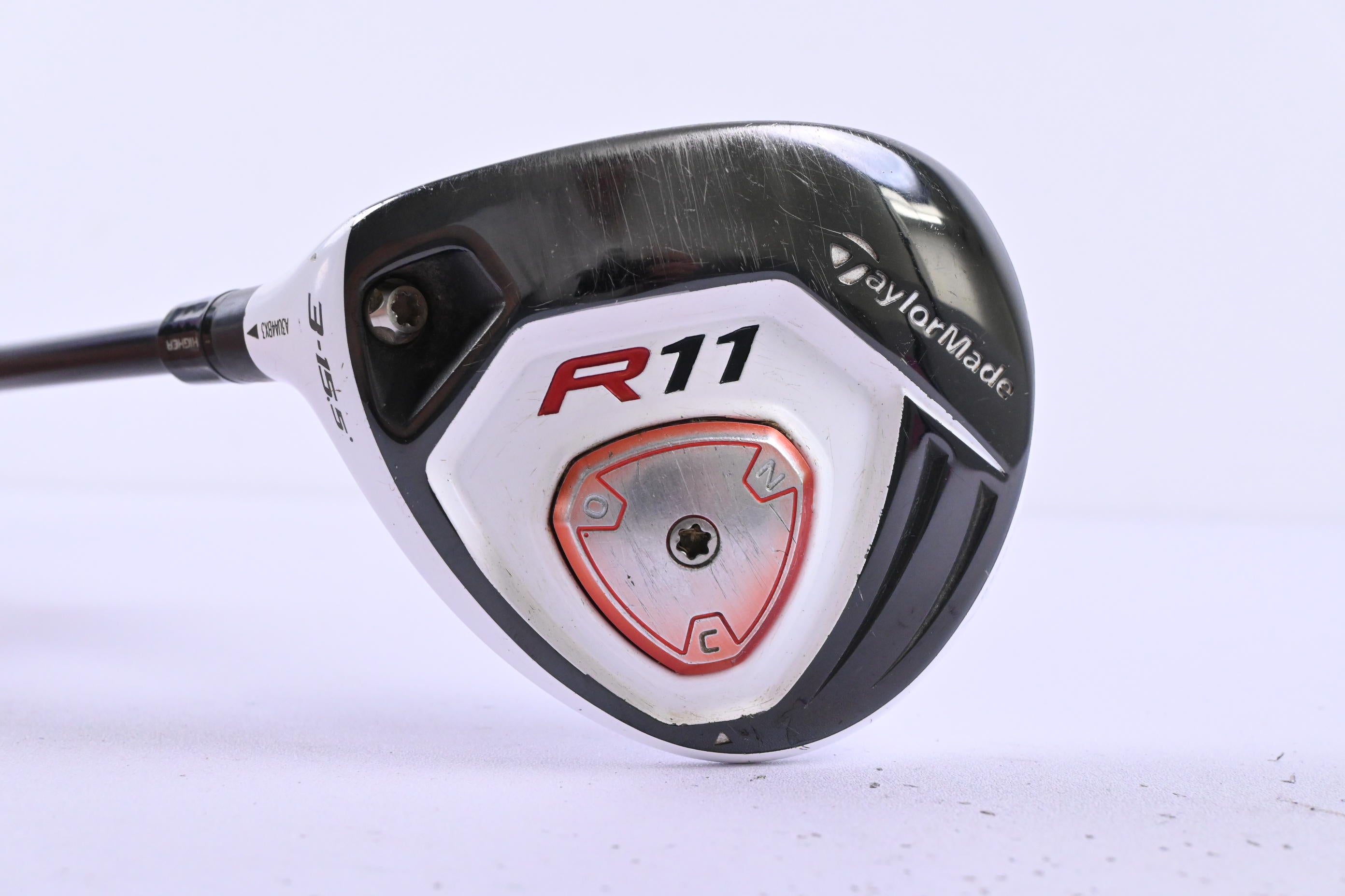 Left Hand Taylormade R11 #3 Wood / 15.5 Degree / Regular Flex Fujikura Blur 70
