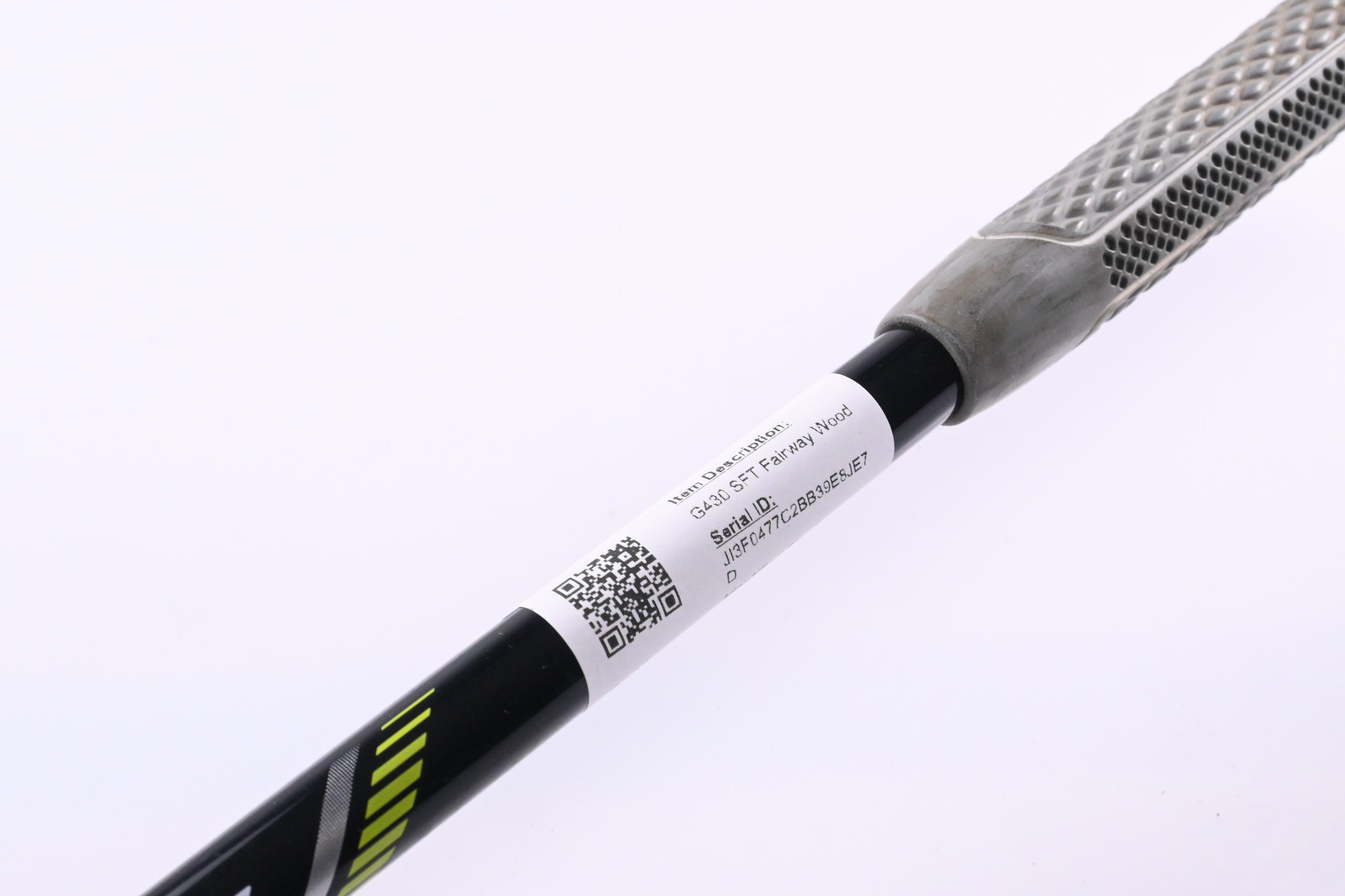 Ping G430 SFT #3 Wood / 16 Degree / Senior Flex Ping Alta CB Black 65 Shaft