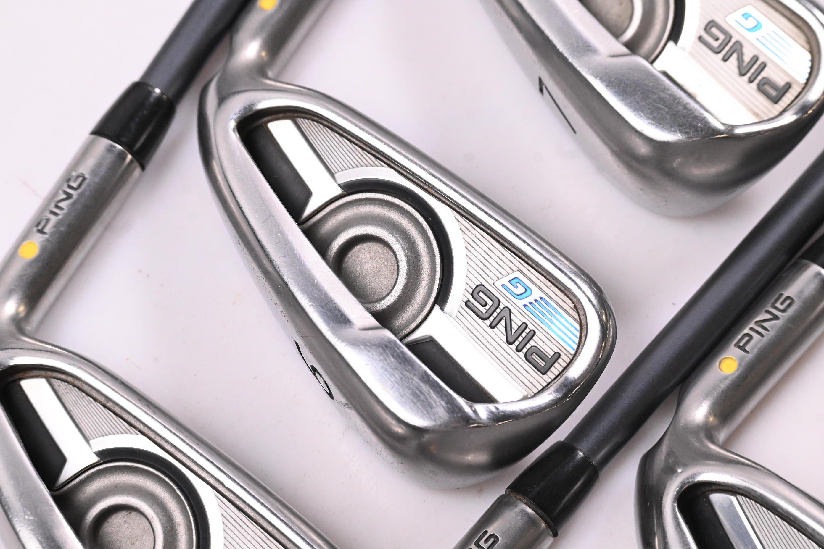 Ping G Series Irons / 5-PW / Yellow Dot / Regular Flex Ping CFS 70 Shafts