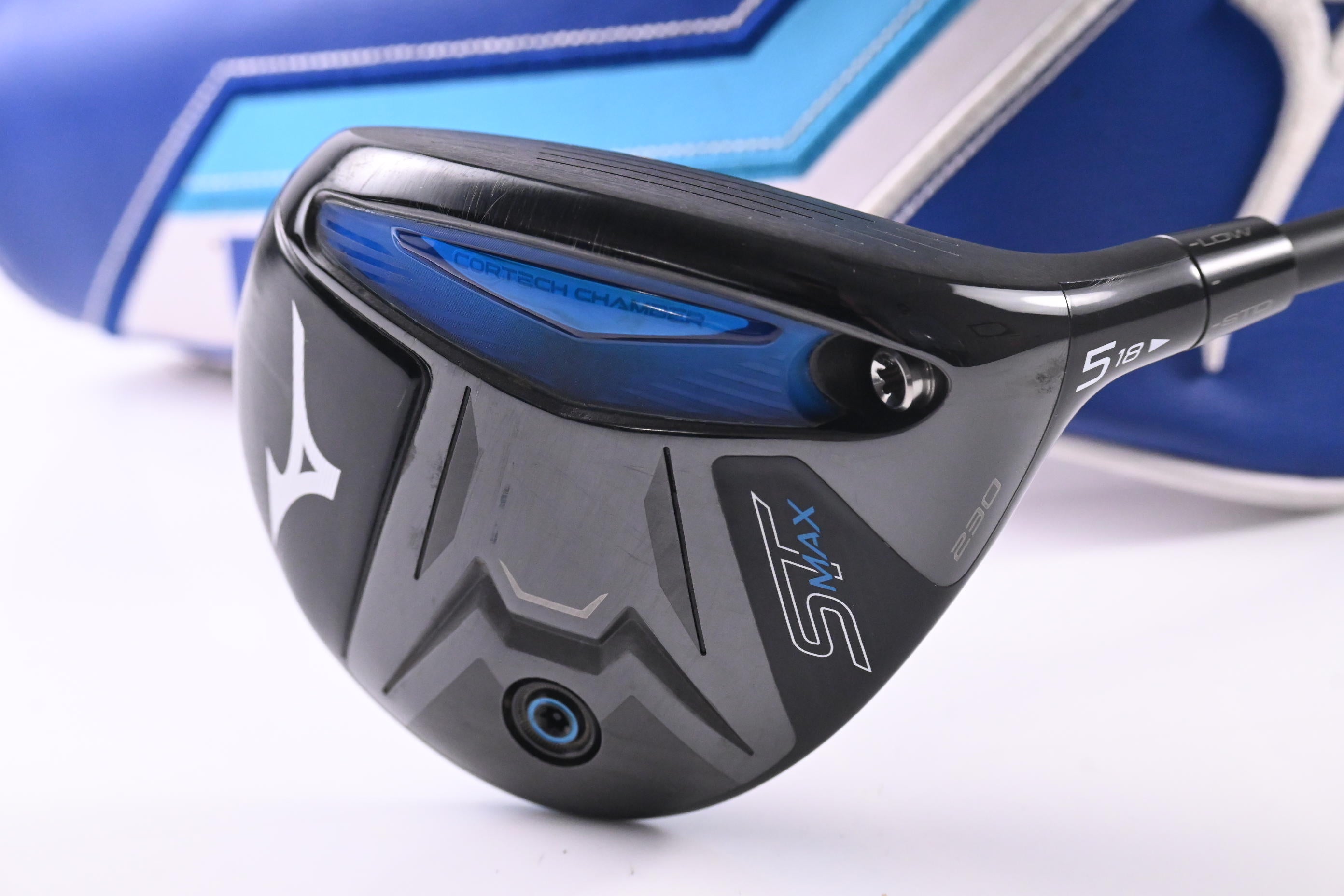 Mizuno ST-Max 230 #5 Wood / 18 Degree / Stiff Flex Tensei 1k Blue 65 Shaft