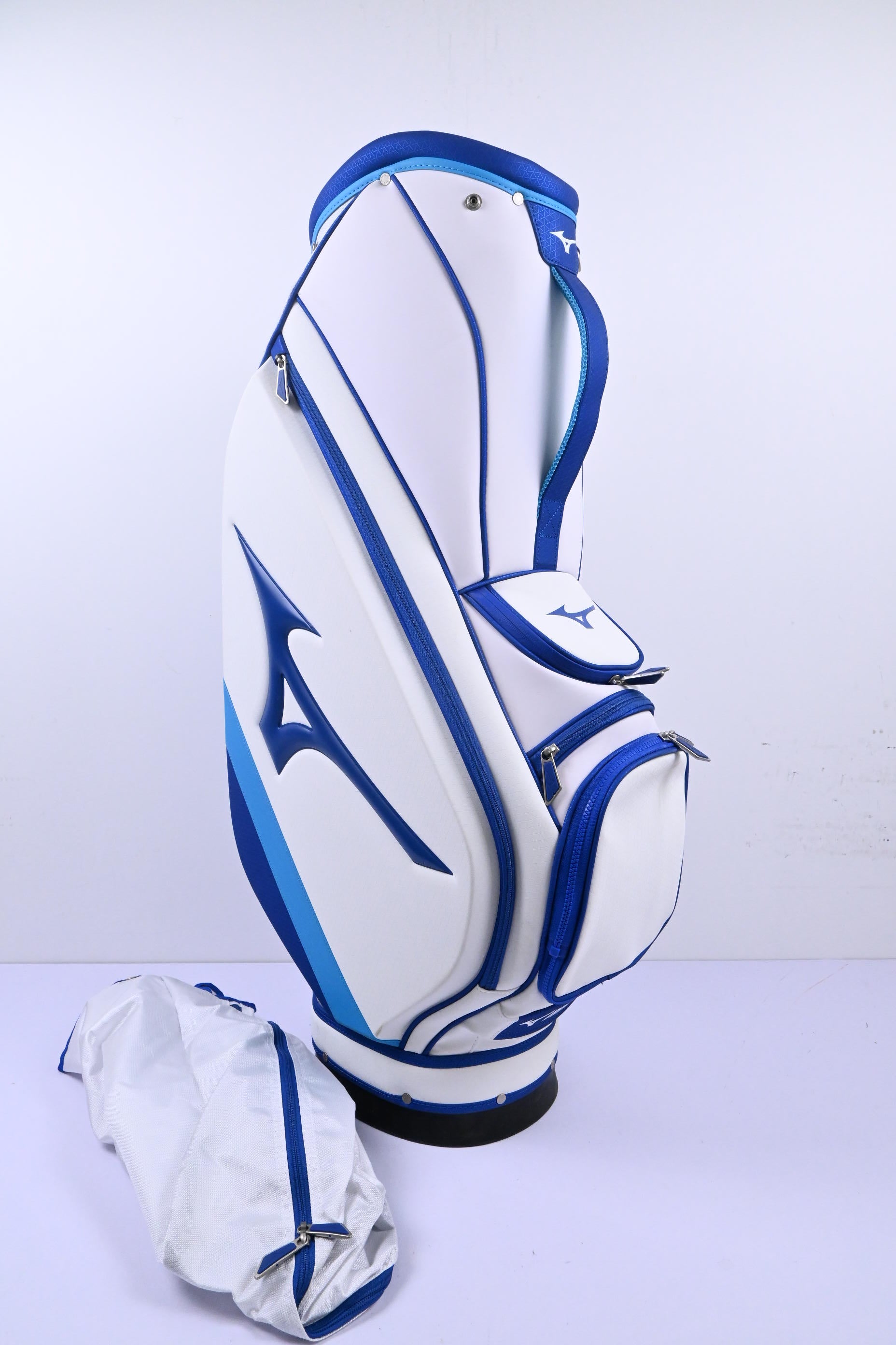 Mizuno Tour Bag / 5-Way Divider / White & Blue