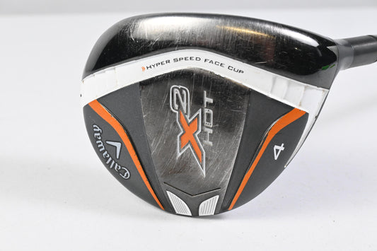 Callaway X2 Hot #4 Wood / 17 Degree / Stiff Flex Aldila Tour ATX 60 Shaft