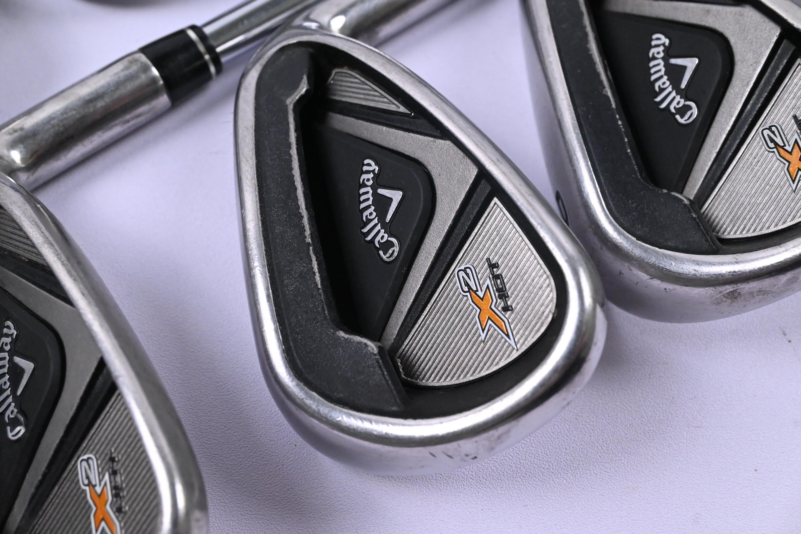 Callaway X2 Hot Irons / 4-PW+GW / Regular Flex Speed Step 85 Shafts
