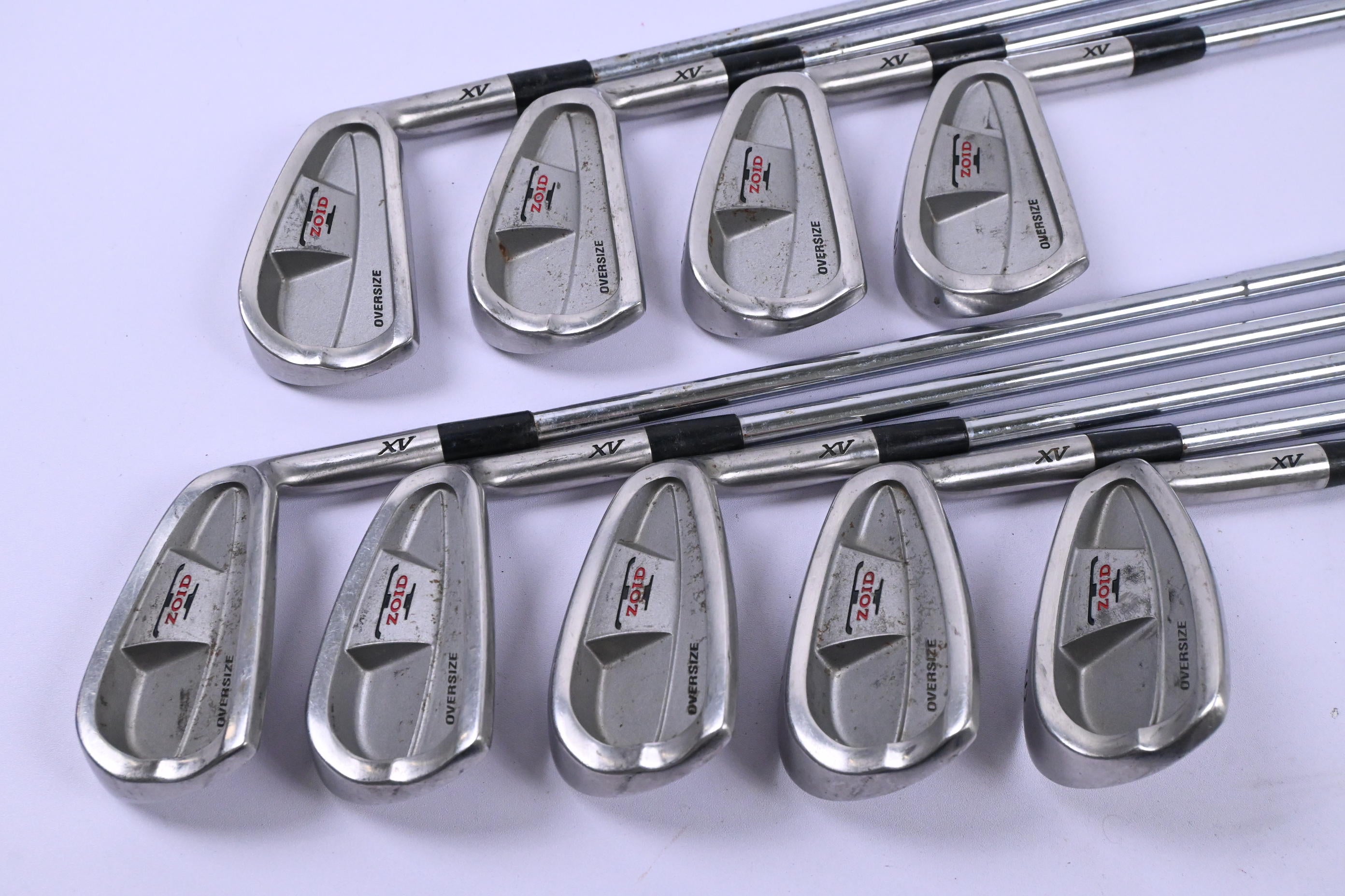 Mizuno T-Zoid O/S Irons / 3-PW+SW / Regular Flex Dynamic Gold R400 Shafts