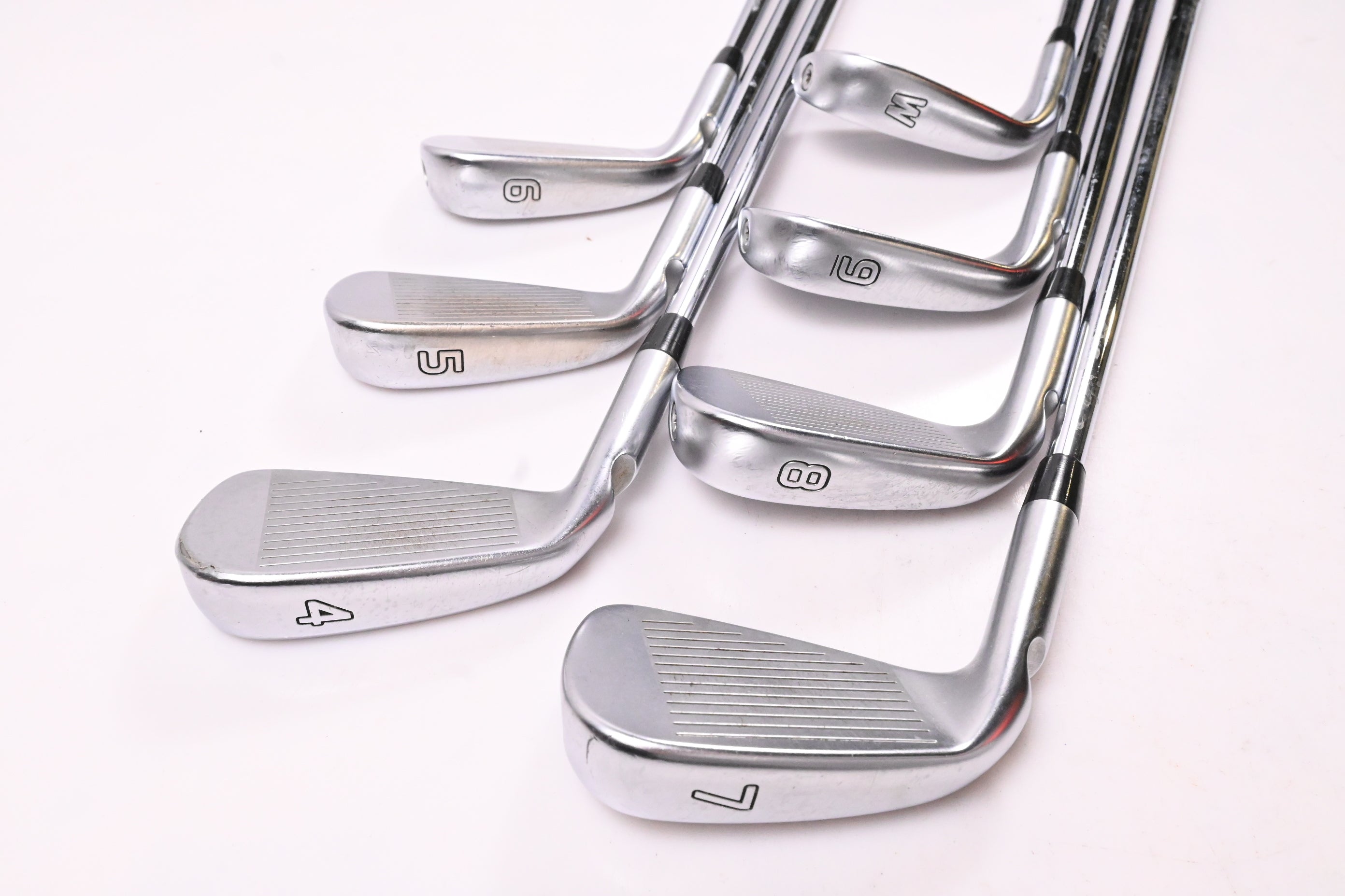 Ping i500 Irons / 4-PW / Blue Dot / Regular Flex Dynamic Gold 105 R300 Shafts
