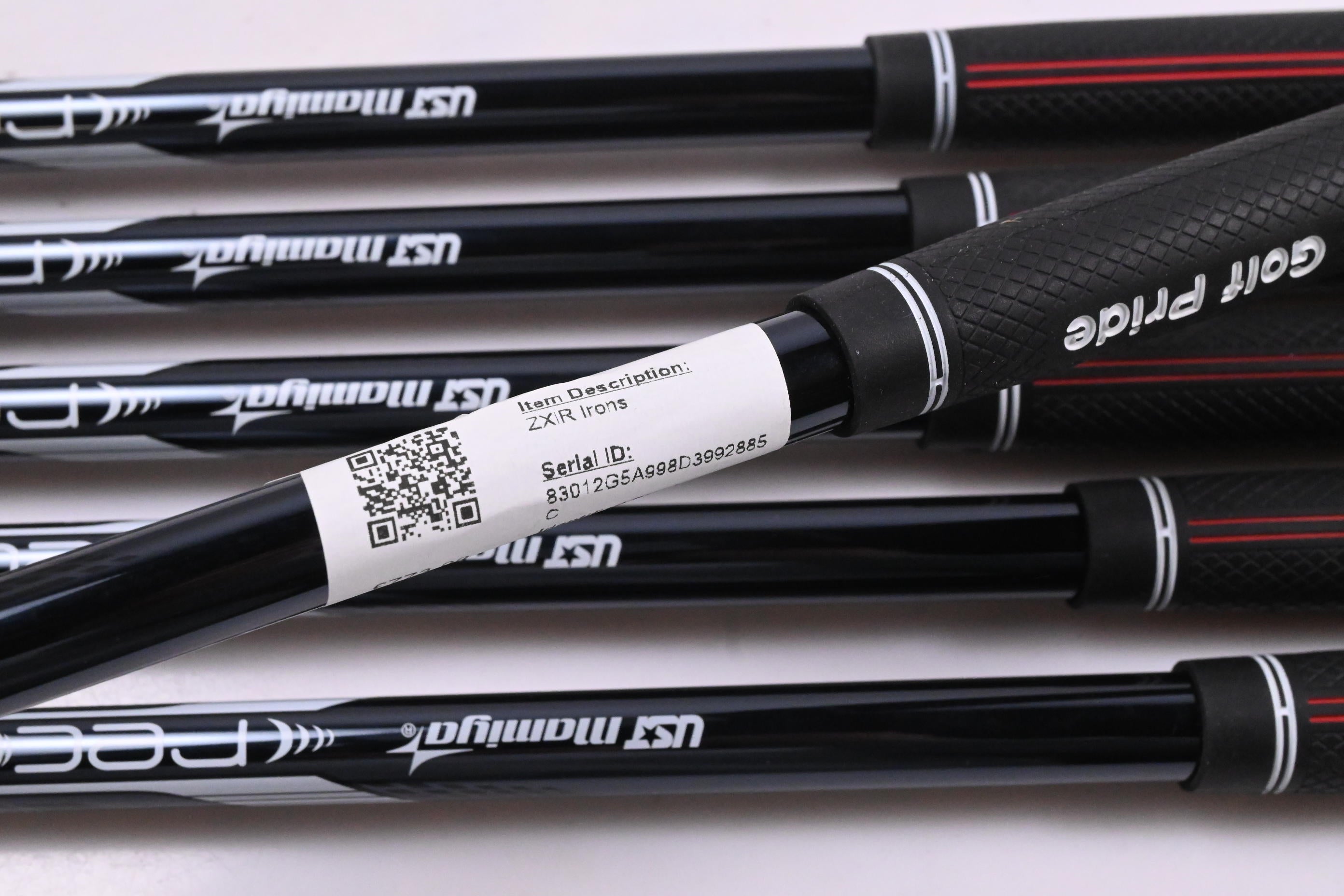 Srixon ZXiR Irons / 6-PW+GW / Regular Flex UST Recoil Dart 65 Shafts