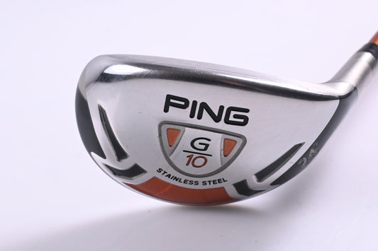 Ping G10 #4 Hybrid / 24 Degree / Regular Flex Ping TFC 129 Shaft