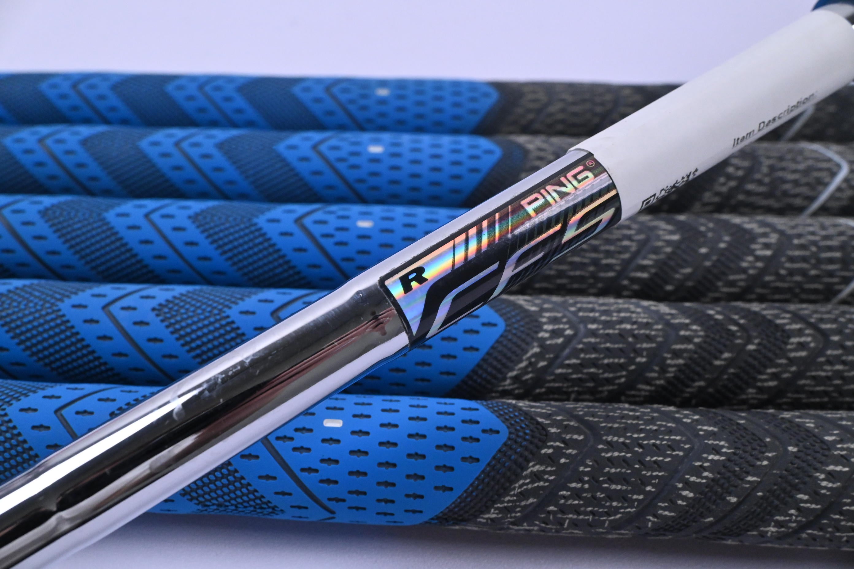 Ping G400 Irons / 7-PW+GW+SW / Green Dot / Regular Flex Ping CFS Shafts