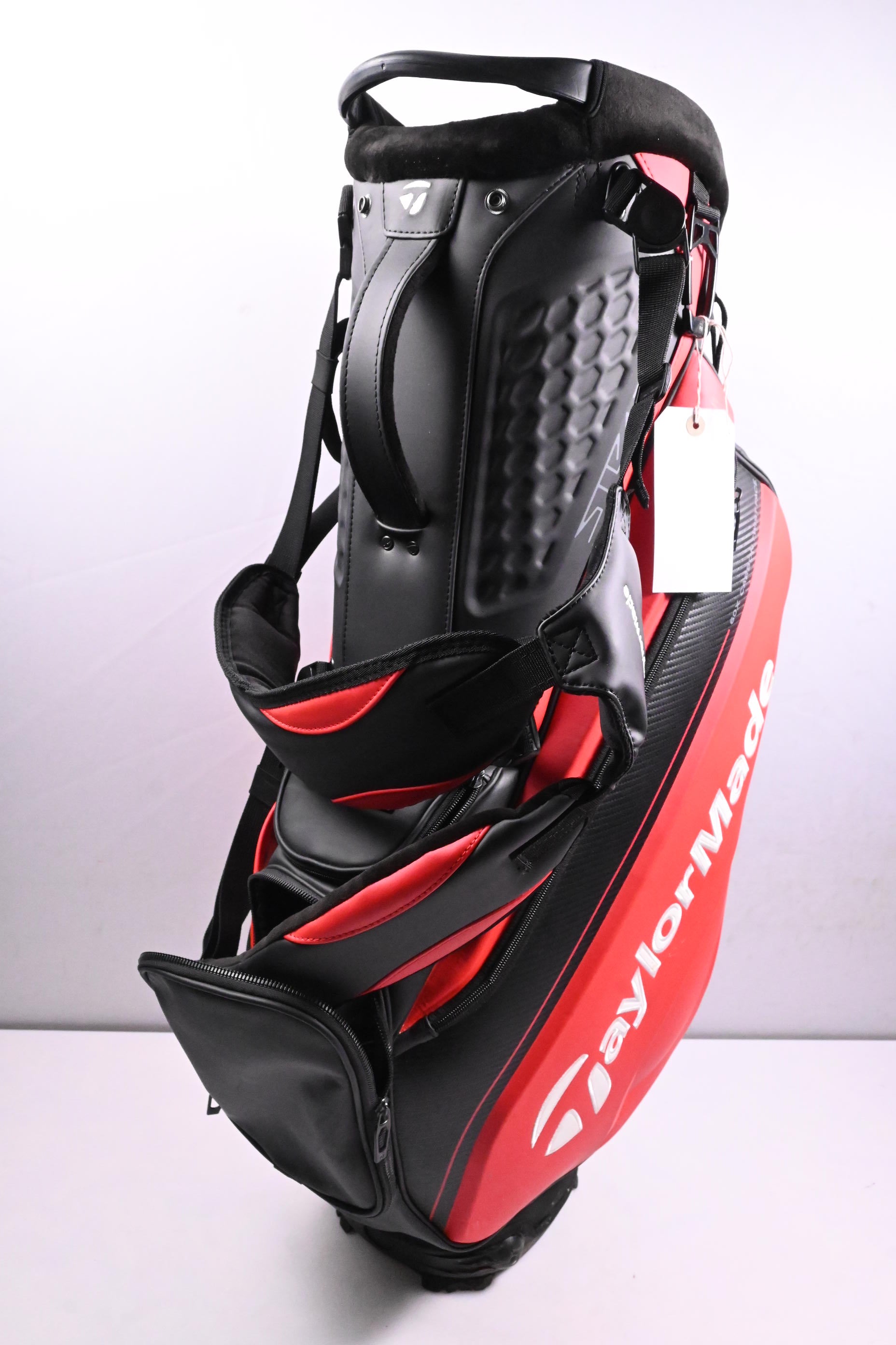 Taylormade Stealth Stand Bag / 4-Way Divider / Red, Black