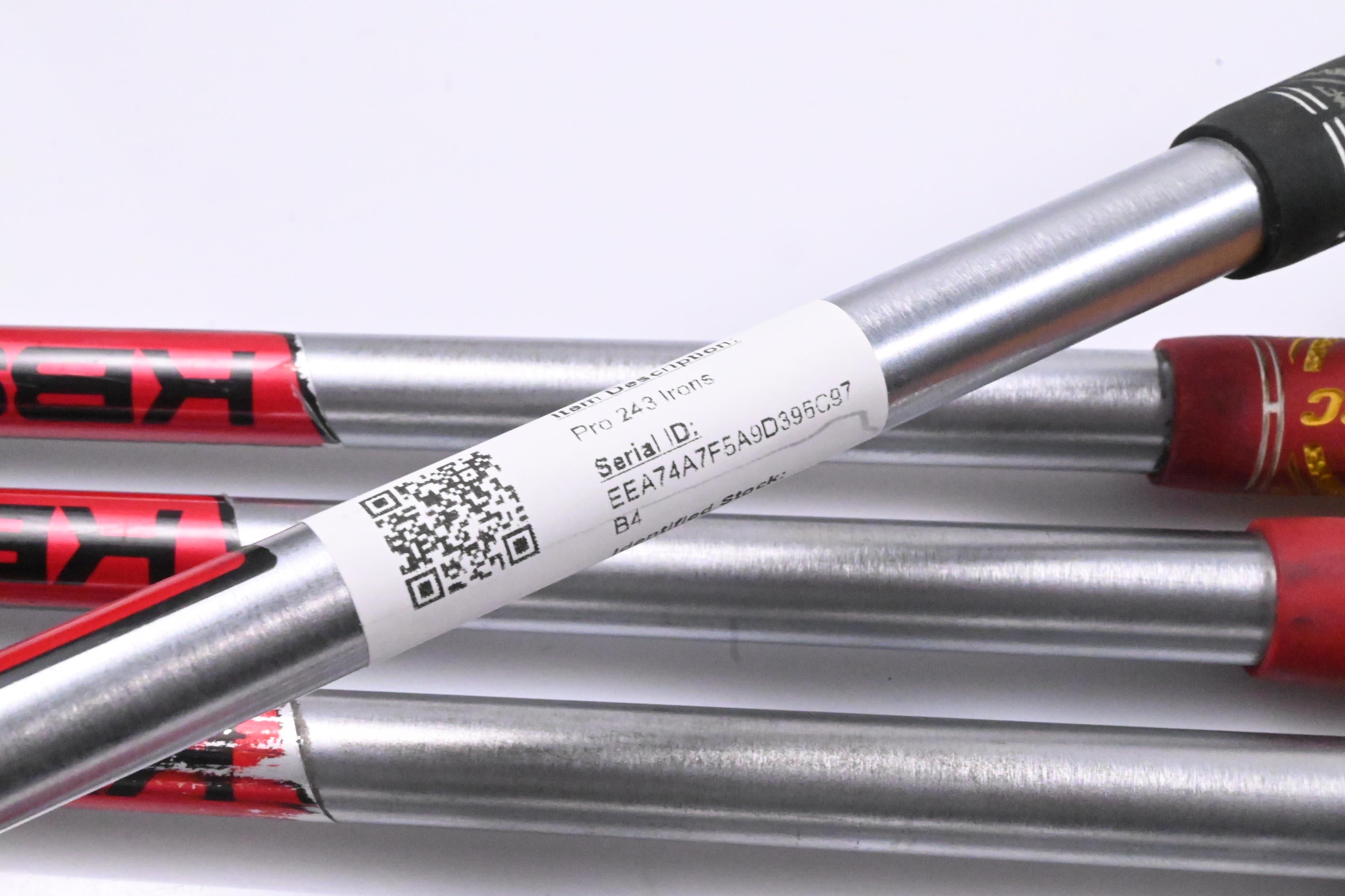 Mizuno Pro 243 Irons / 4-PW / X-Flex KBS Tour C-Taper 130 Shafts