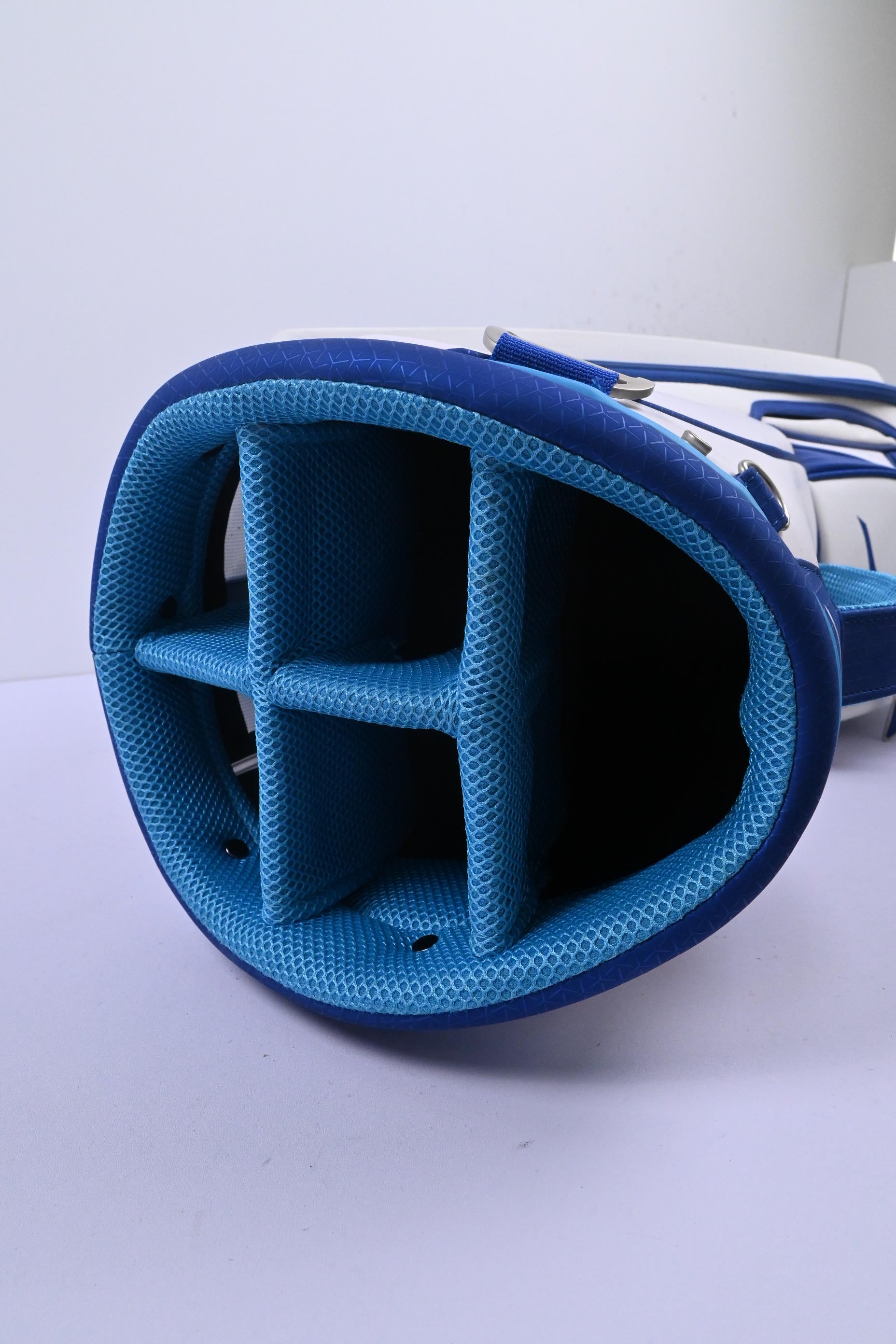 Mizuno Tour Bag / 5-Way Divider / White & Blue