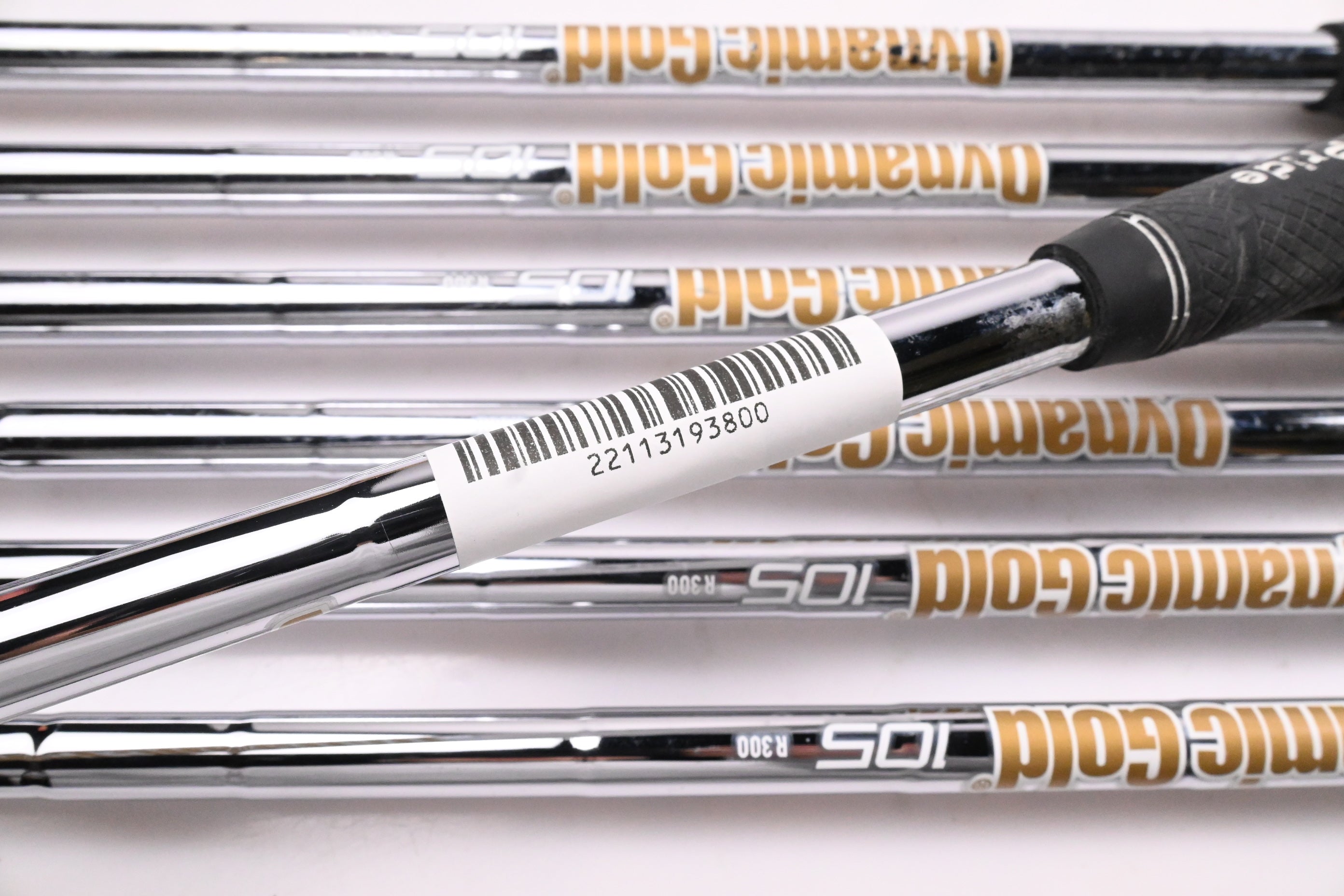 Ping i500 Irons / 4-PW / Blue Dot / Regular Flex Dynamic Gold 105 R300 Shafts
