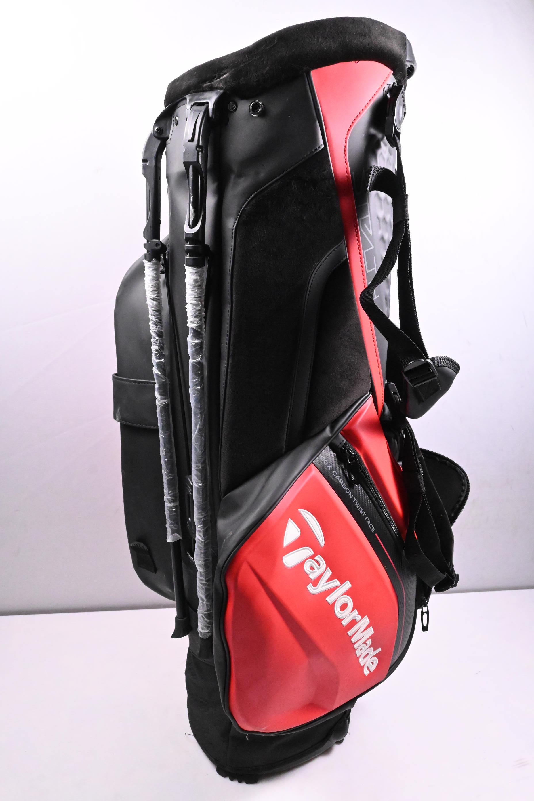 Taylormade Stealth Stand Bag / 4-Way Divider / Red, Black