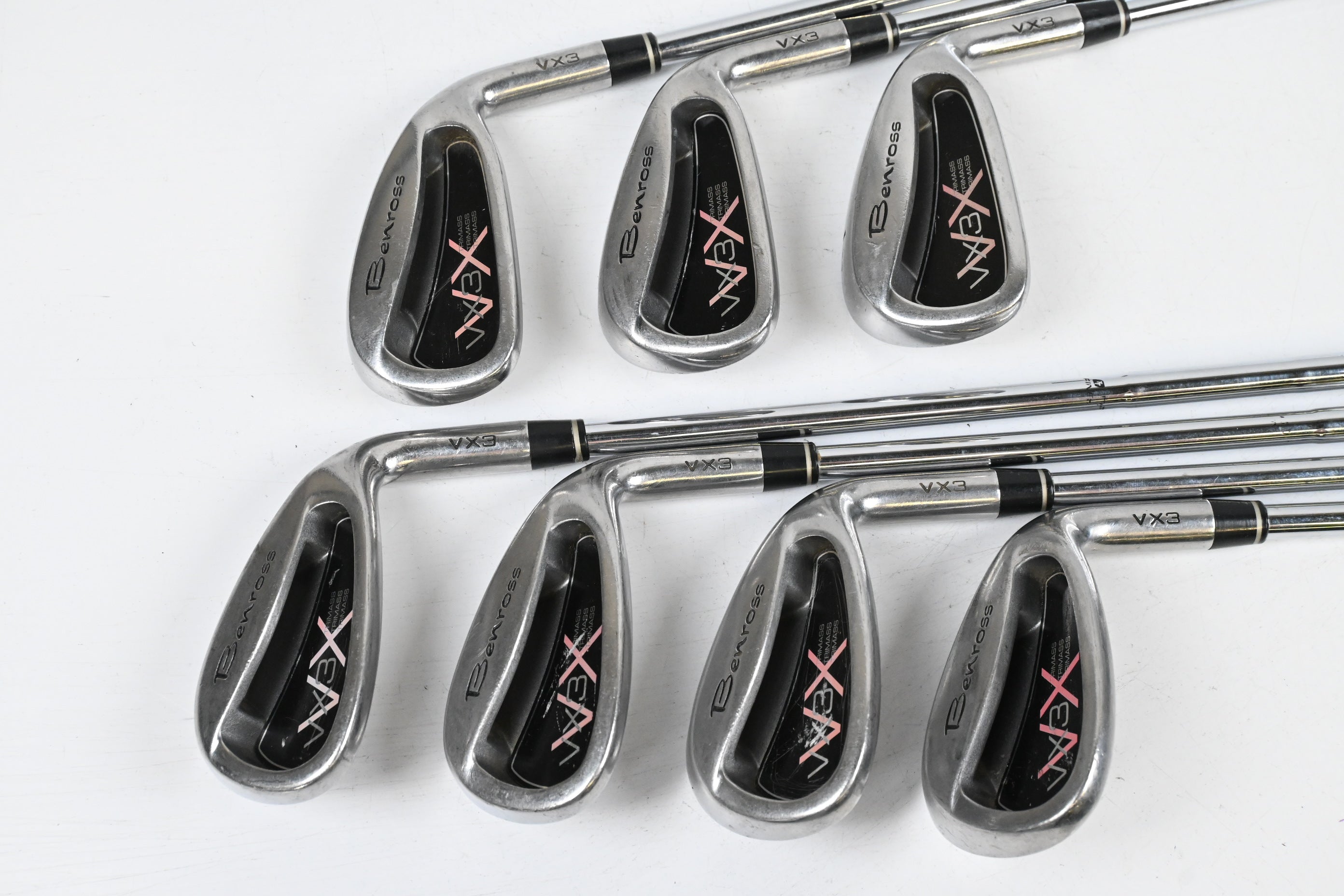 Benross VX3 Irons / 5-PW+SW / Stiff Flex Dynamic Shafts