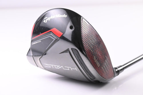Taylormade Stealth Driver / 9 Degree / Stiff Flex HZRDUS Smoke Red RDX 60 Shaft