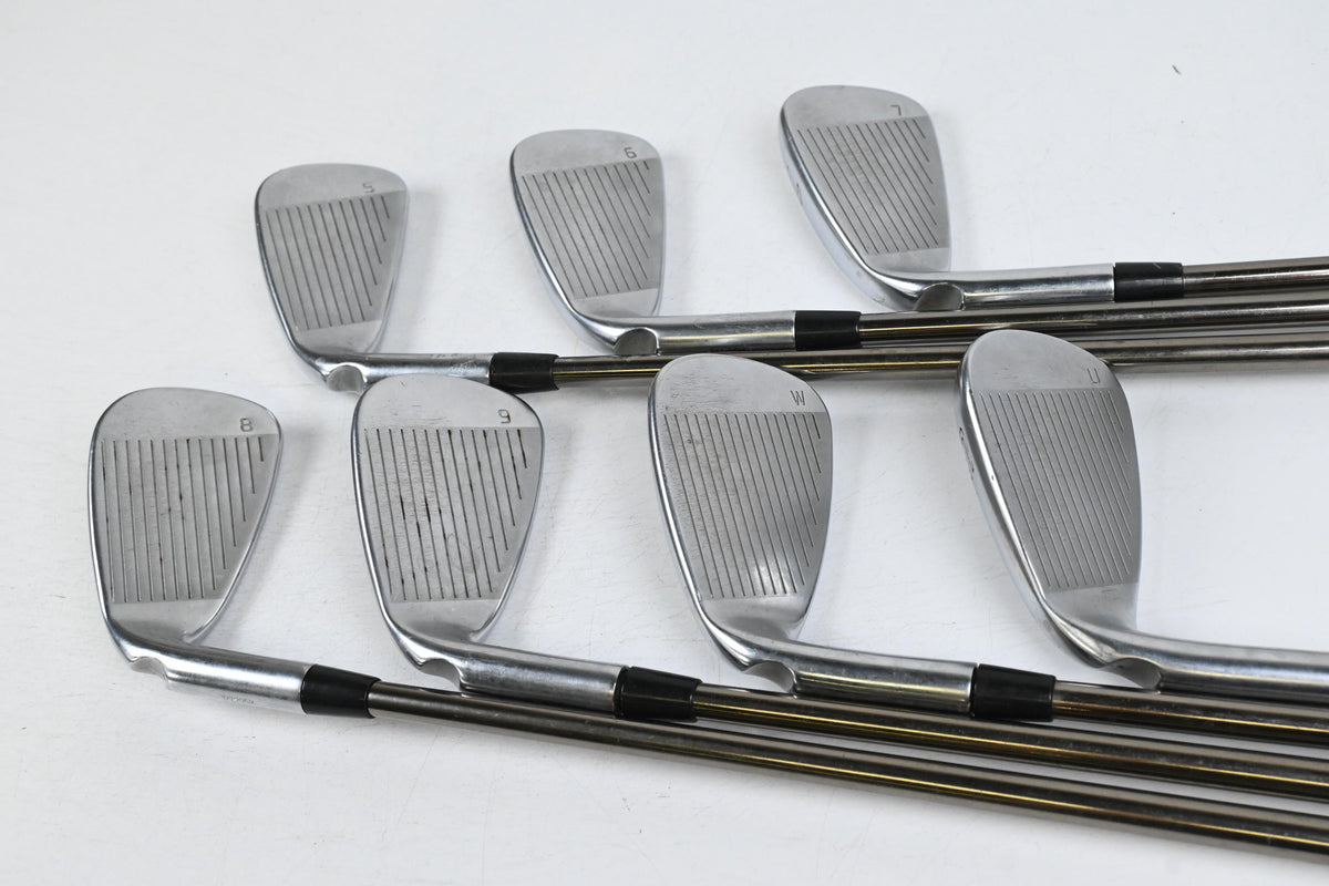 Ping G410 Irons / 5-PW+GW / Green Dot / Regular Flex UST Recoil ES 780 Shafts