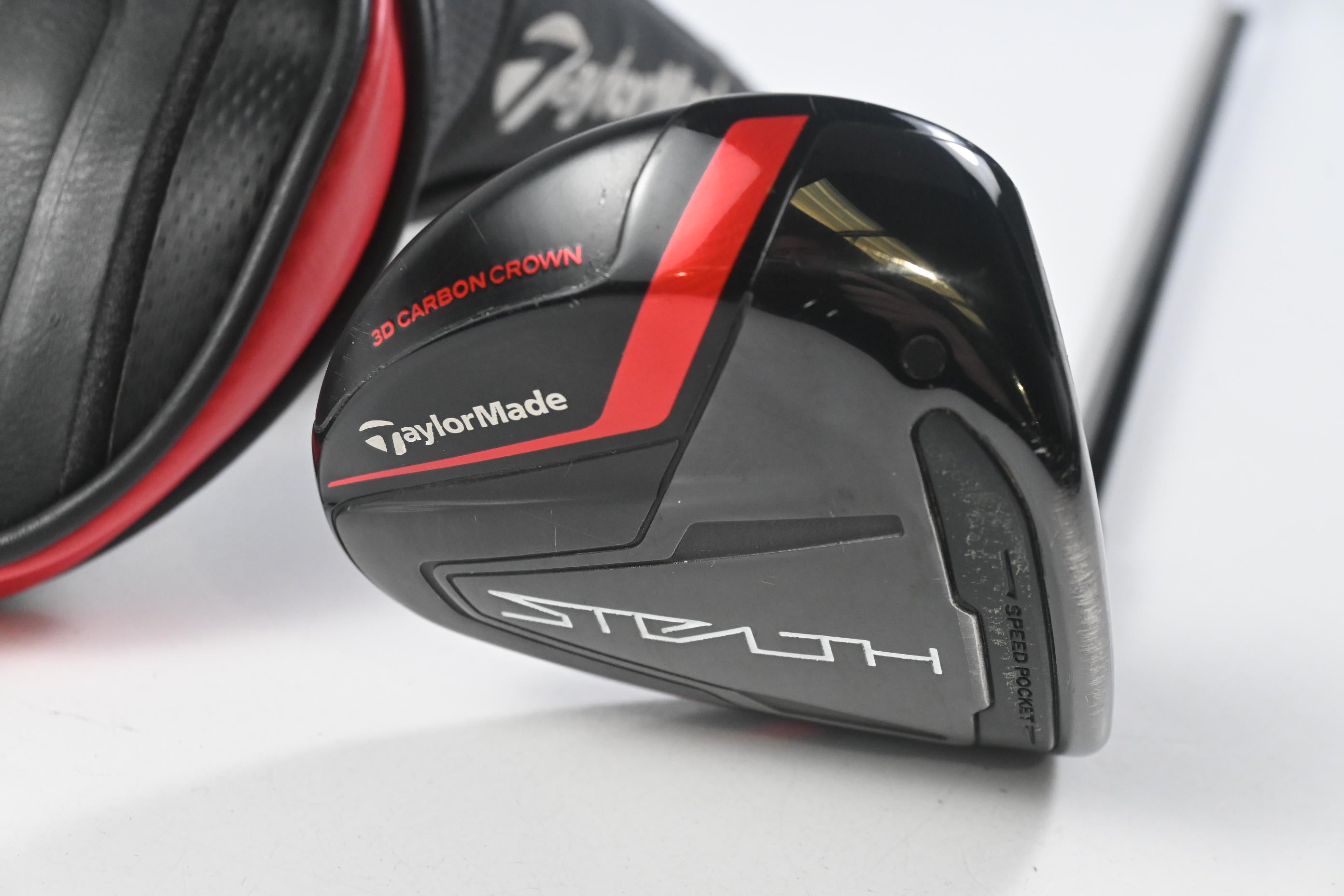 Taylormade Stealth #3 Wood / 15 Degree / Stiff Flex Hzrdus Smoke Red RDX 75 Shaft