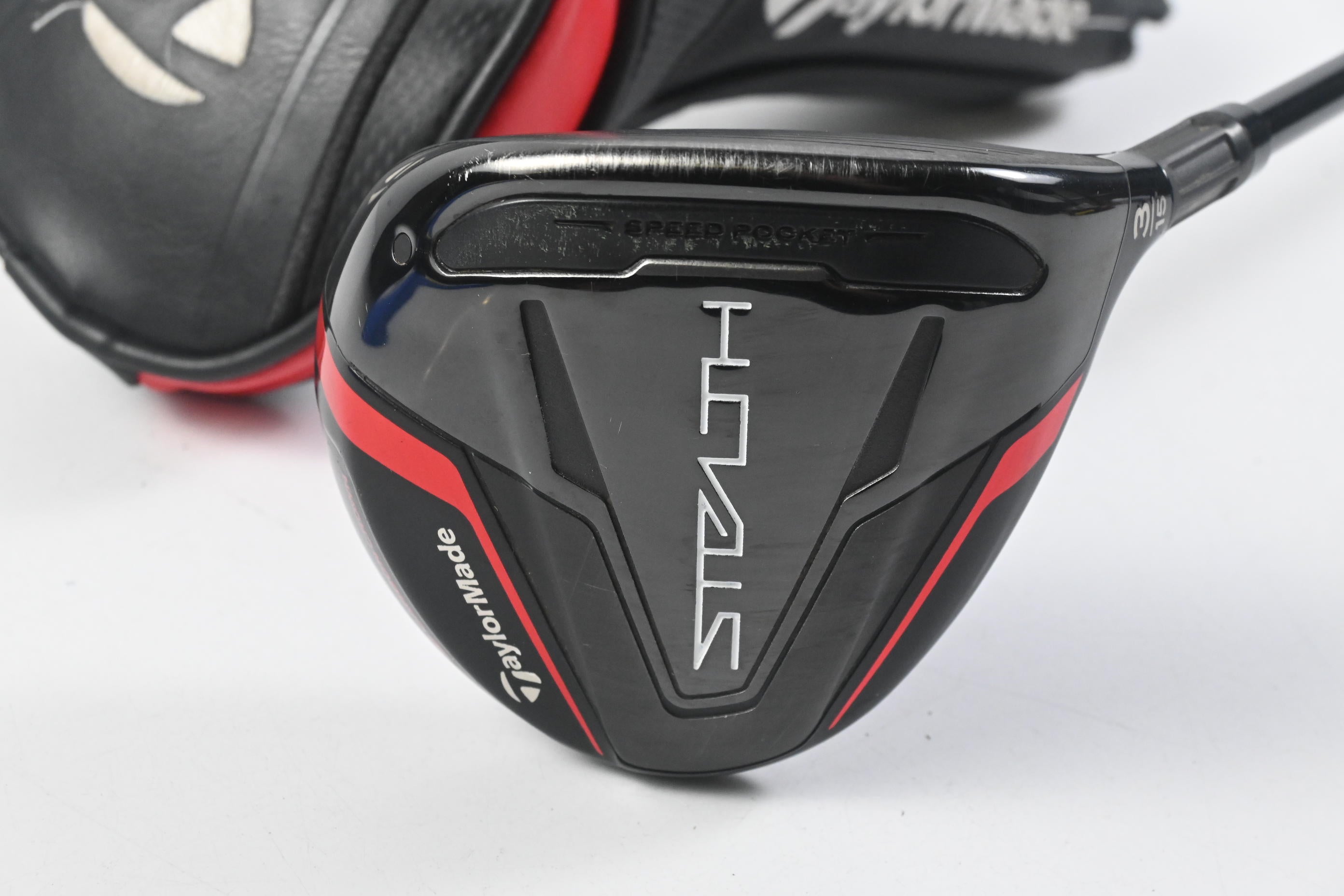 Taylormade Stealth #3 Wood / 15 Degree / Stiff Flex Hzrdus Smoke Red RDX 75 Shaft