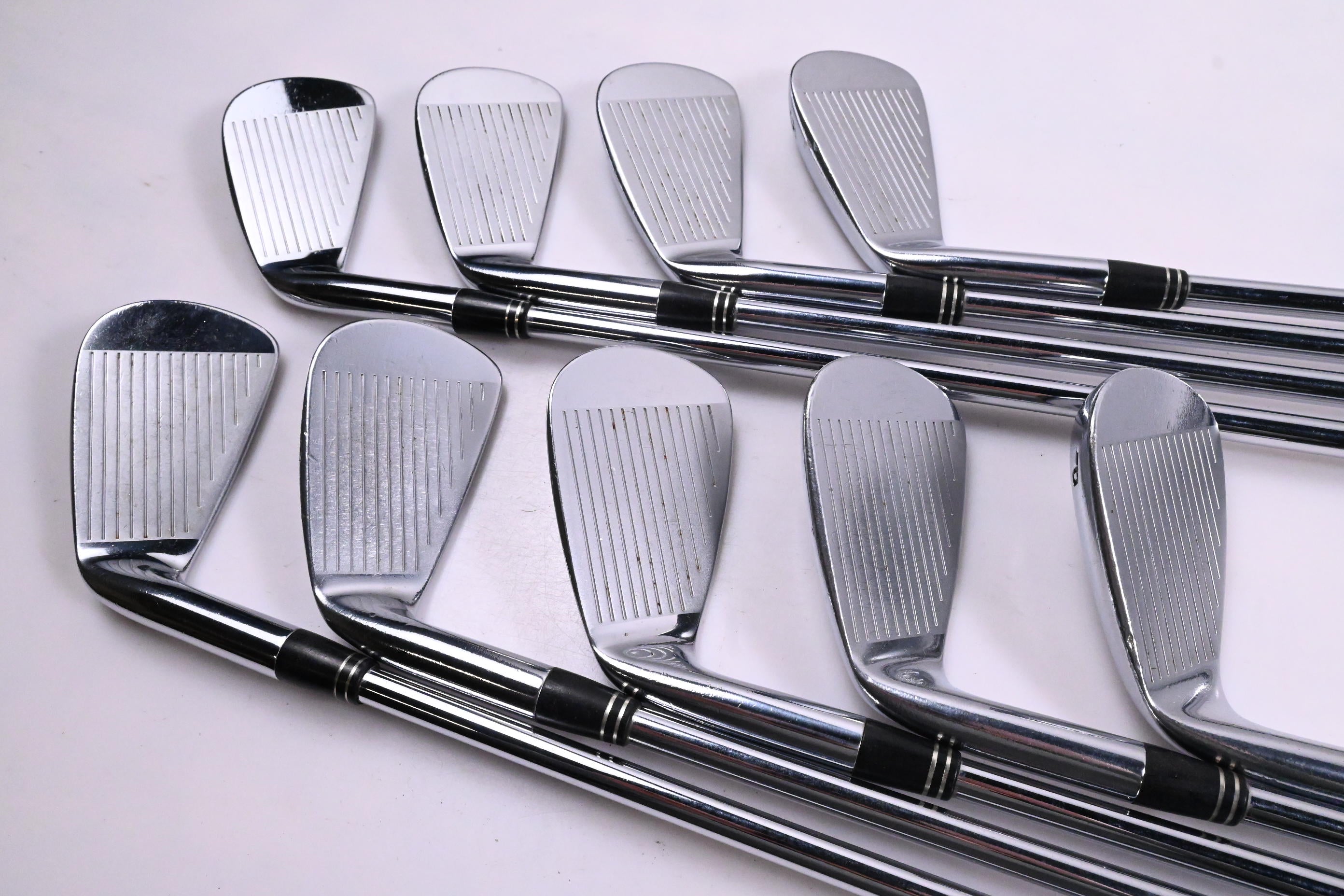 Taylormade 300 Forged Irons / 2-PW / Stiff Flex Rifle FCM Flighted Shafts