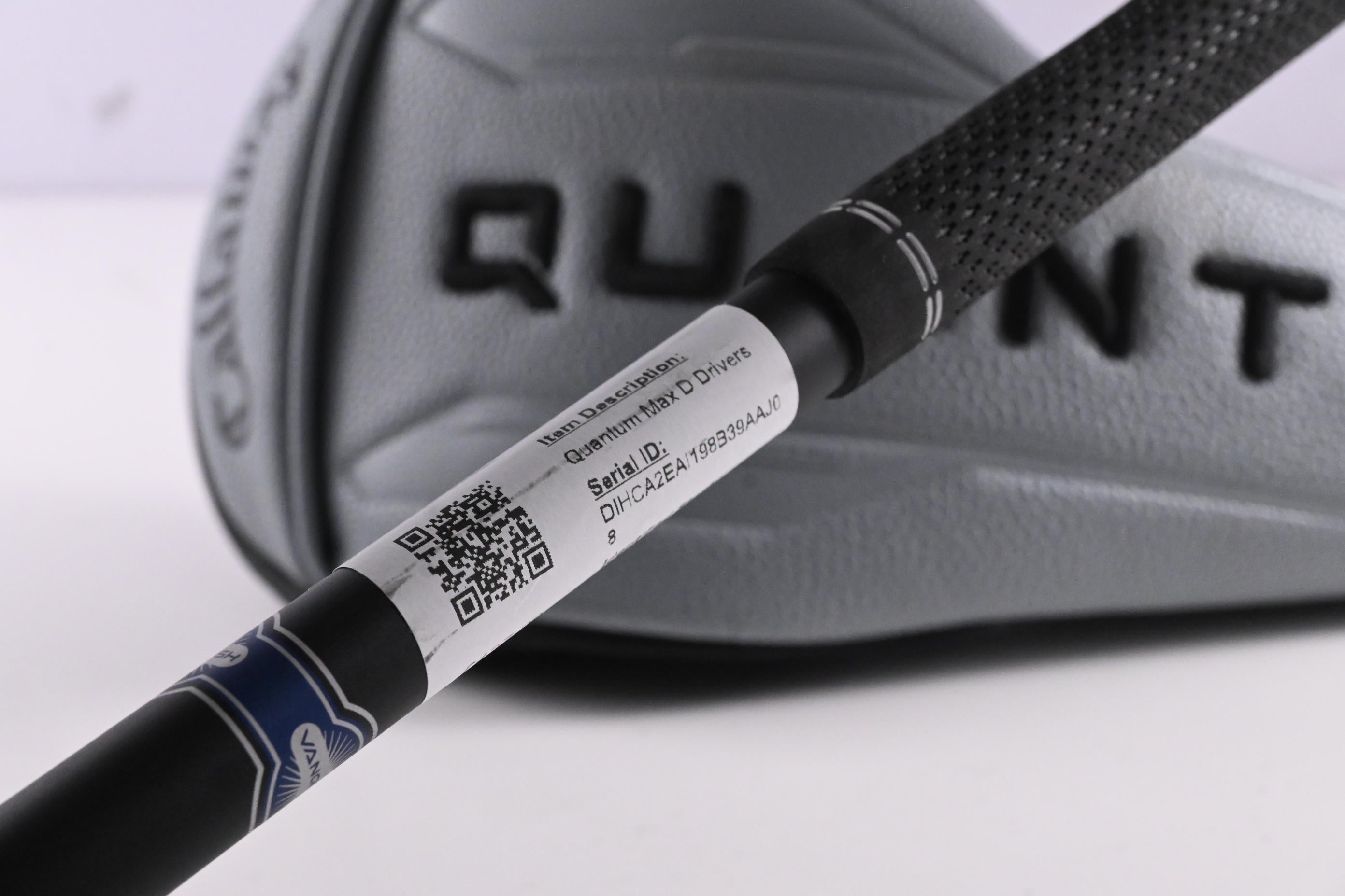 Callaway Quantum Max D Driver / 12 Degree / Senior Flex Vanquish 4 Shaft