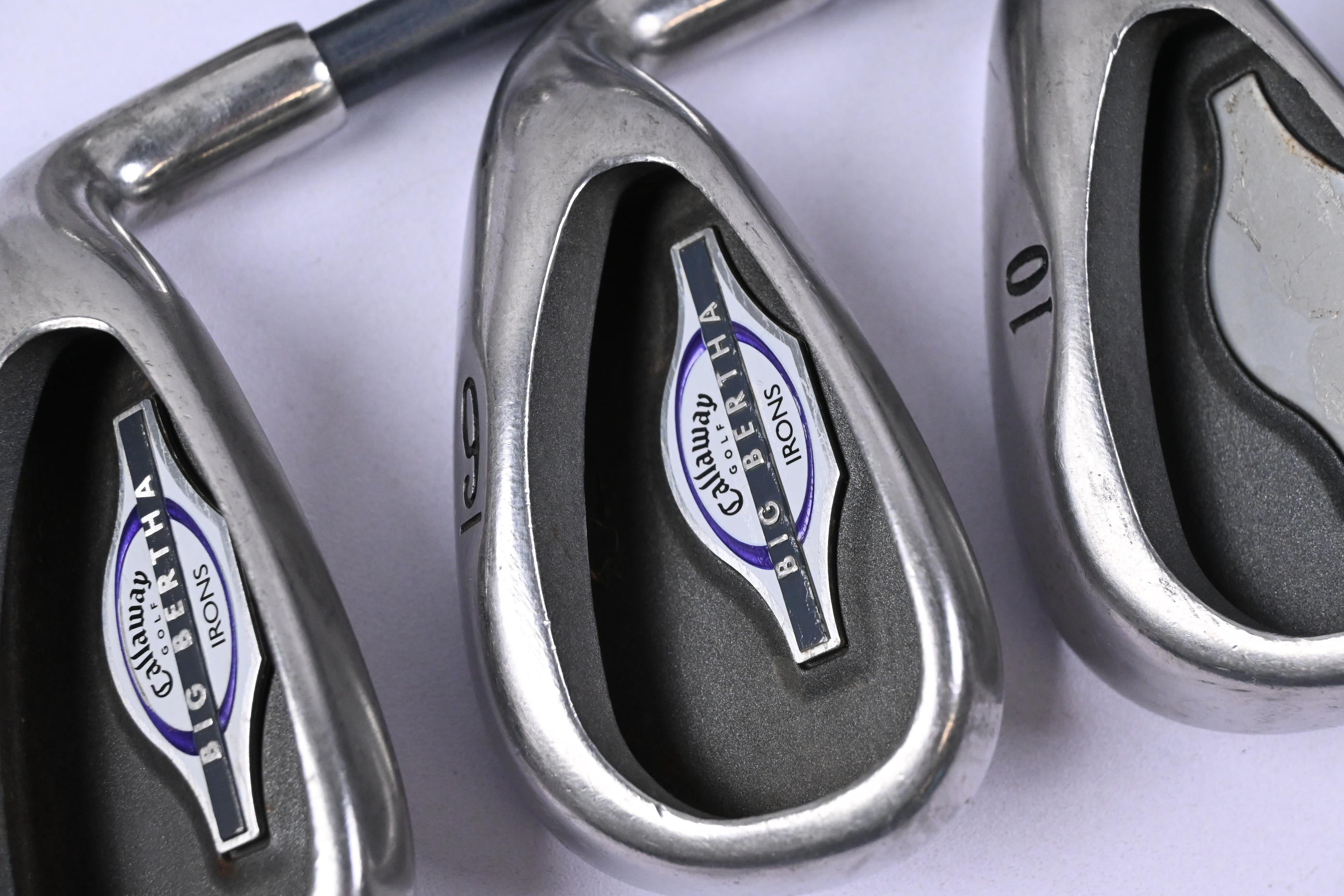 Ladies Callaway Big Bertha 2002 Irons / 5-PW+SW / Ladies Flex RCH 65i Shafts