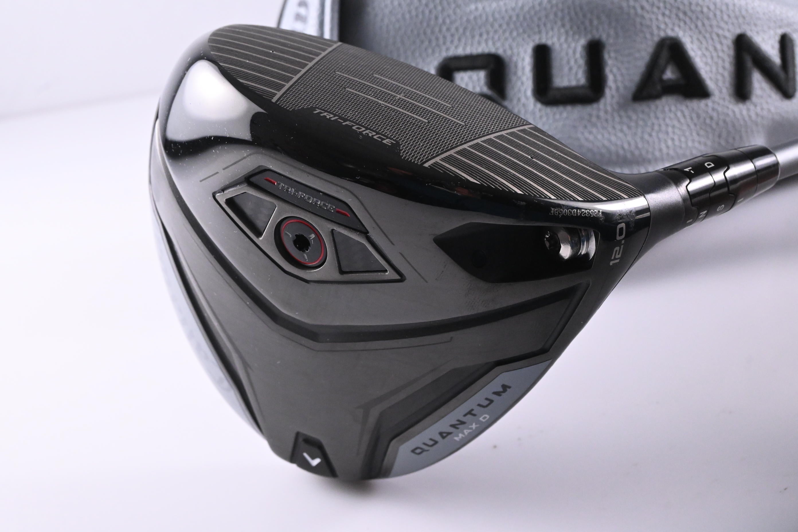 Callaway Quantum Max D Driver / 12 Degree / Stiff Flex Denali Frost Silver 50